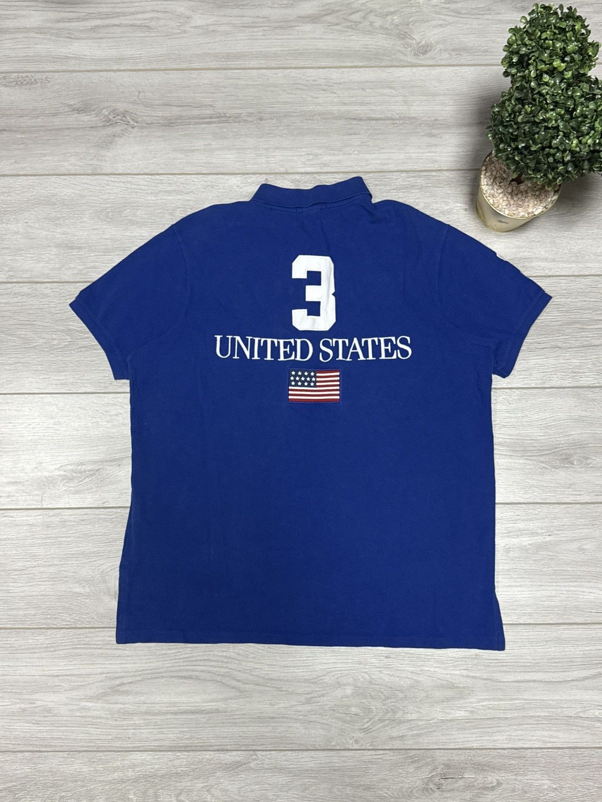 Polo Ralph Lauren Ralph Lauren USA flag 🇺🇸 tee shirt polo 3 Size US XXL / EU 58 / 5 - 1 Thumbnail