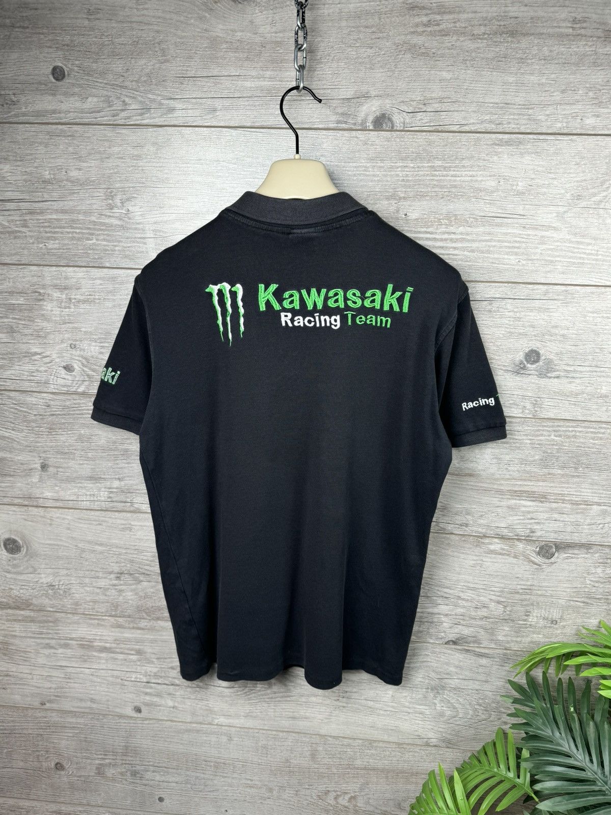 Japanese Brand × NASCAR Polo Kawasaki Moto Racing size XL Size US XL / EU 56 / 4 - 8 Thumbnail