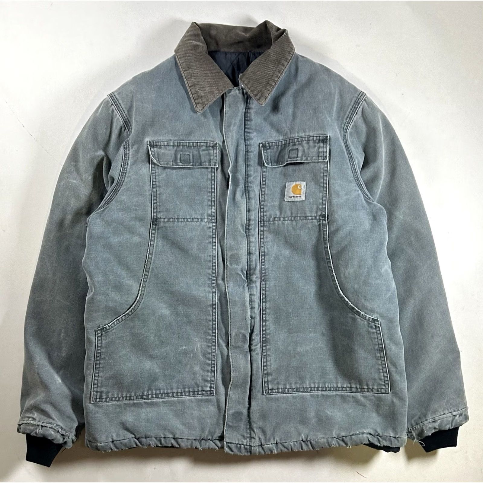 Carhartt VINTAGE Carhartt Jacket Arctic C26 HTG USA Green Large 1998 Workwear Casual Mens Regular Size US L / EU 52-54 / 3 - 2 Thumbnail