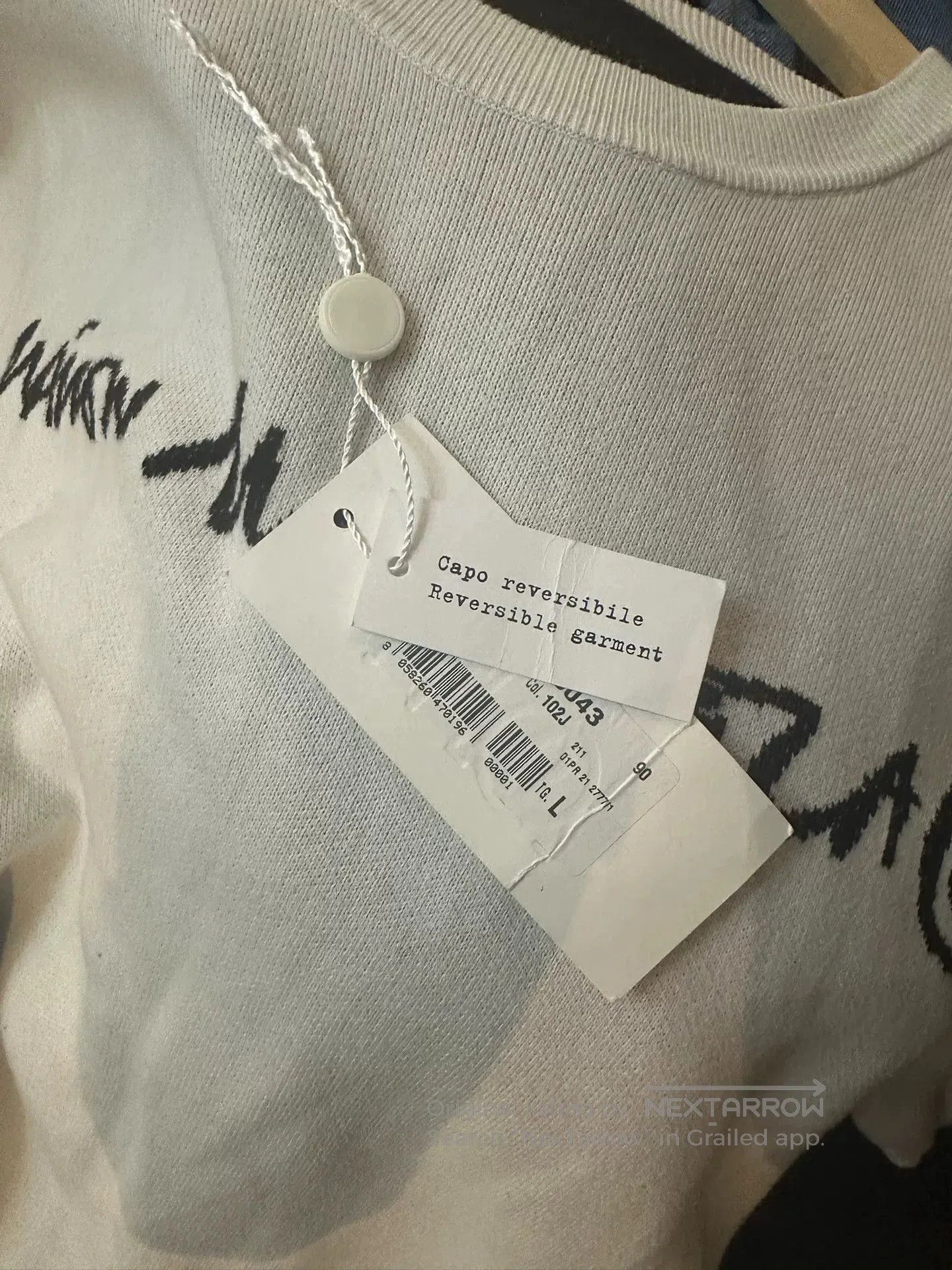 MM6 Maison Margiela MM6 Wool Short Sleeve Tee. Size US L / EU 52-54 / 3 - 3 Thumbnail