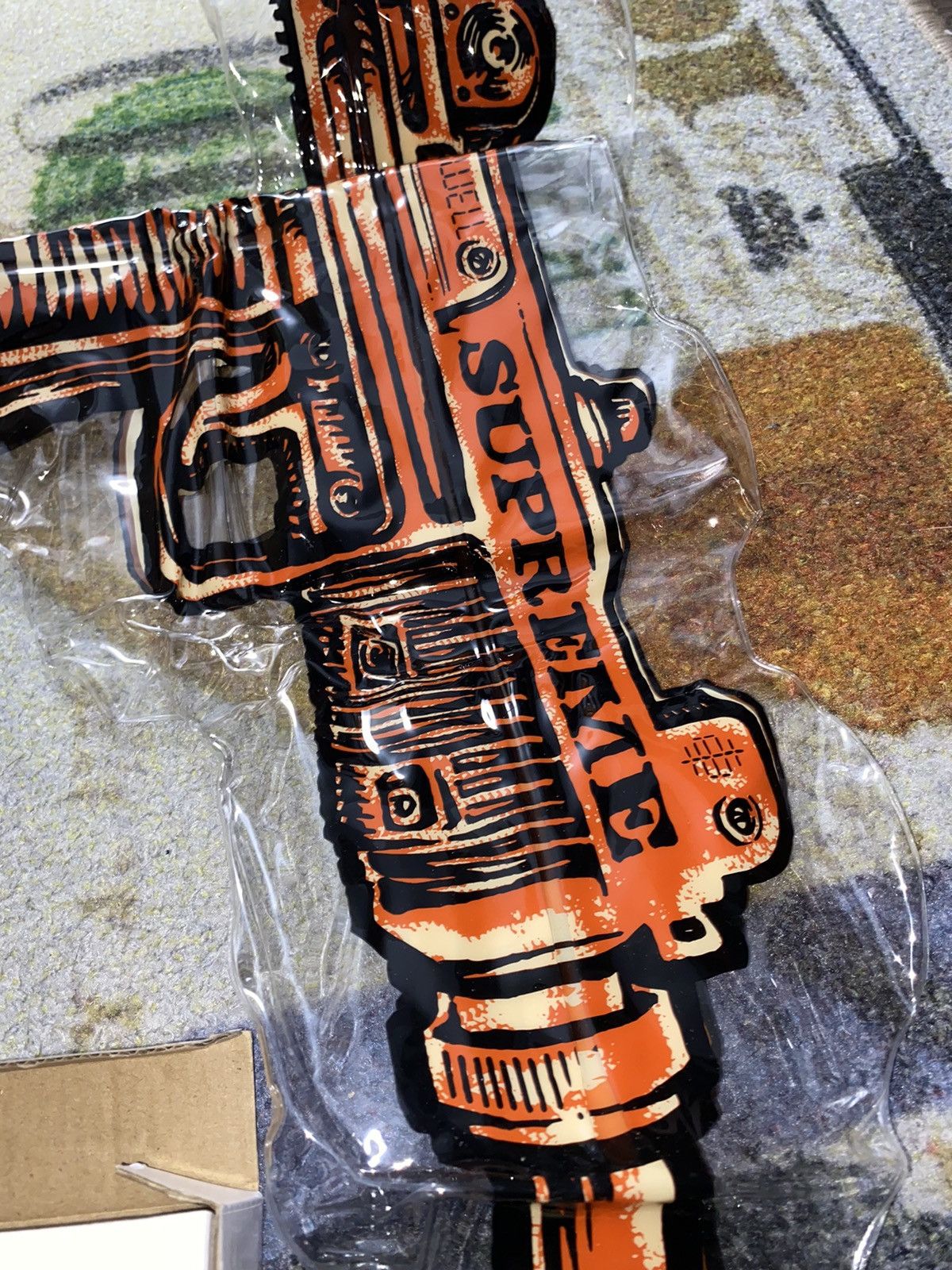 Supreme Supreme Orange Toy Uzi Inflatable Pillow Size ONE SIZE - 2 Thumbnail