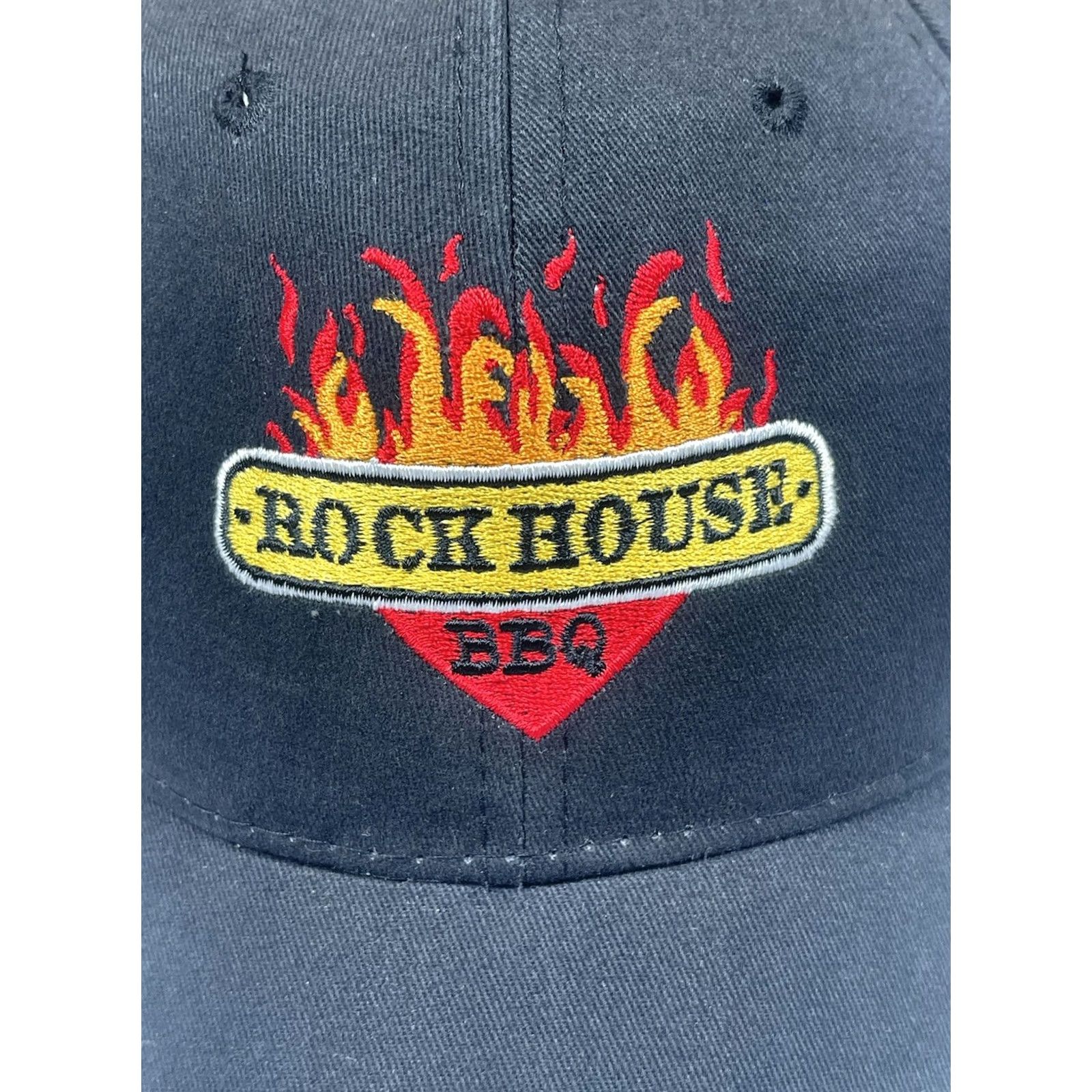 Vintage Cap America Rock House BBQ Hat Cap Adults One Size Fits All StrapBack Baseball Size ONE SIZE - 3 Thumbnail