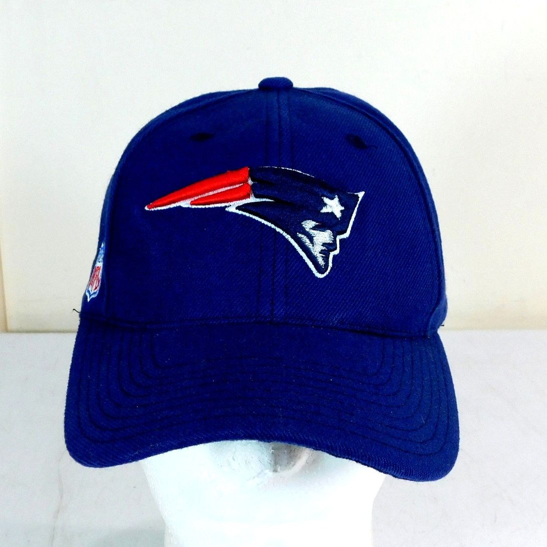 Reebok Y2K New England Patriots Hat Flying Elvis Logo Reebok Blue Size ONE SIZE - 1 Thumbnail