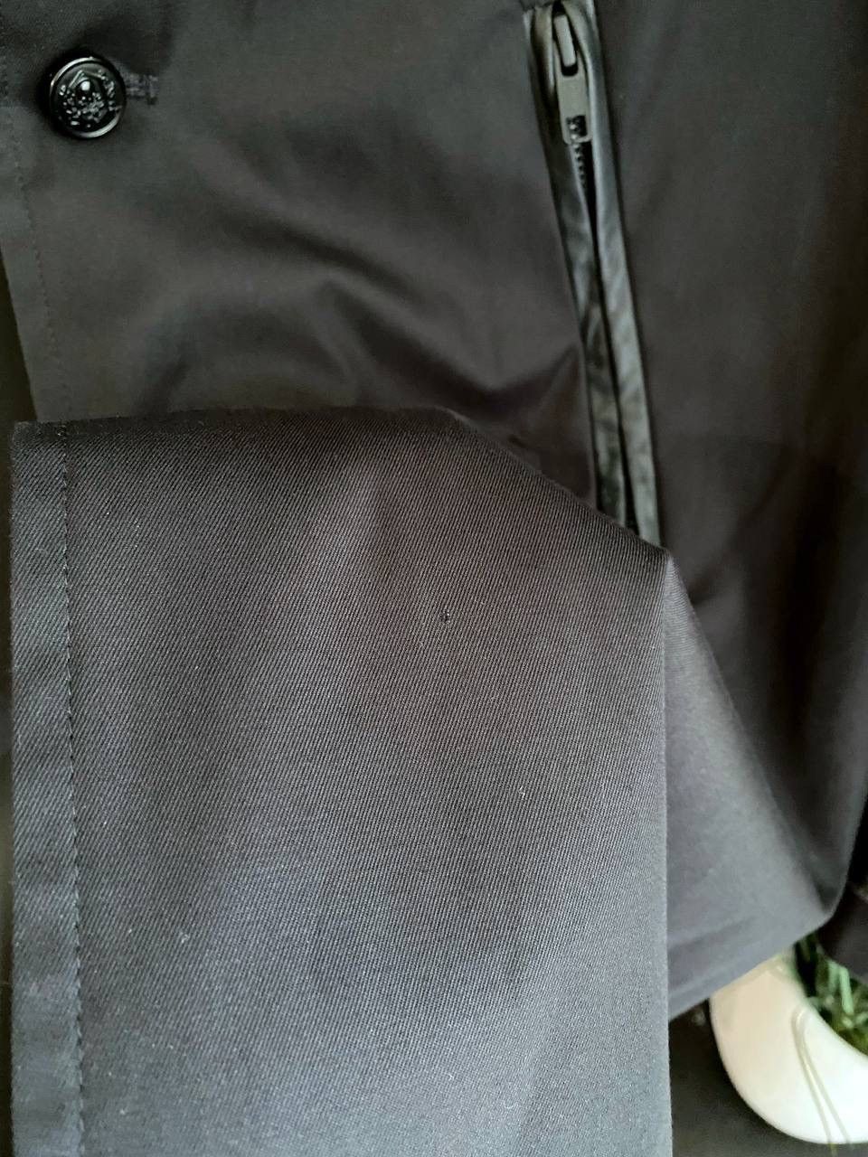 Designer × The Kooples The Kooples Men's Cotton Trench Coat With Leather Inserts, M Size US M / EU 48-50 / 2 - 19 Thumbnail
