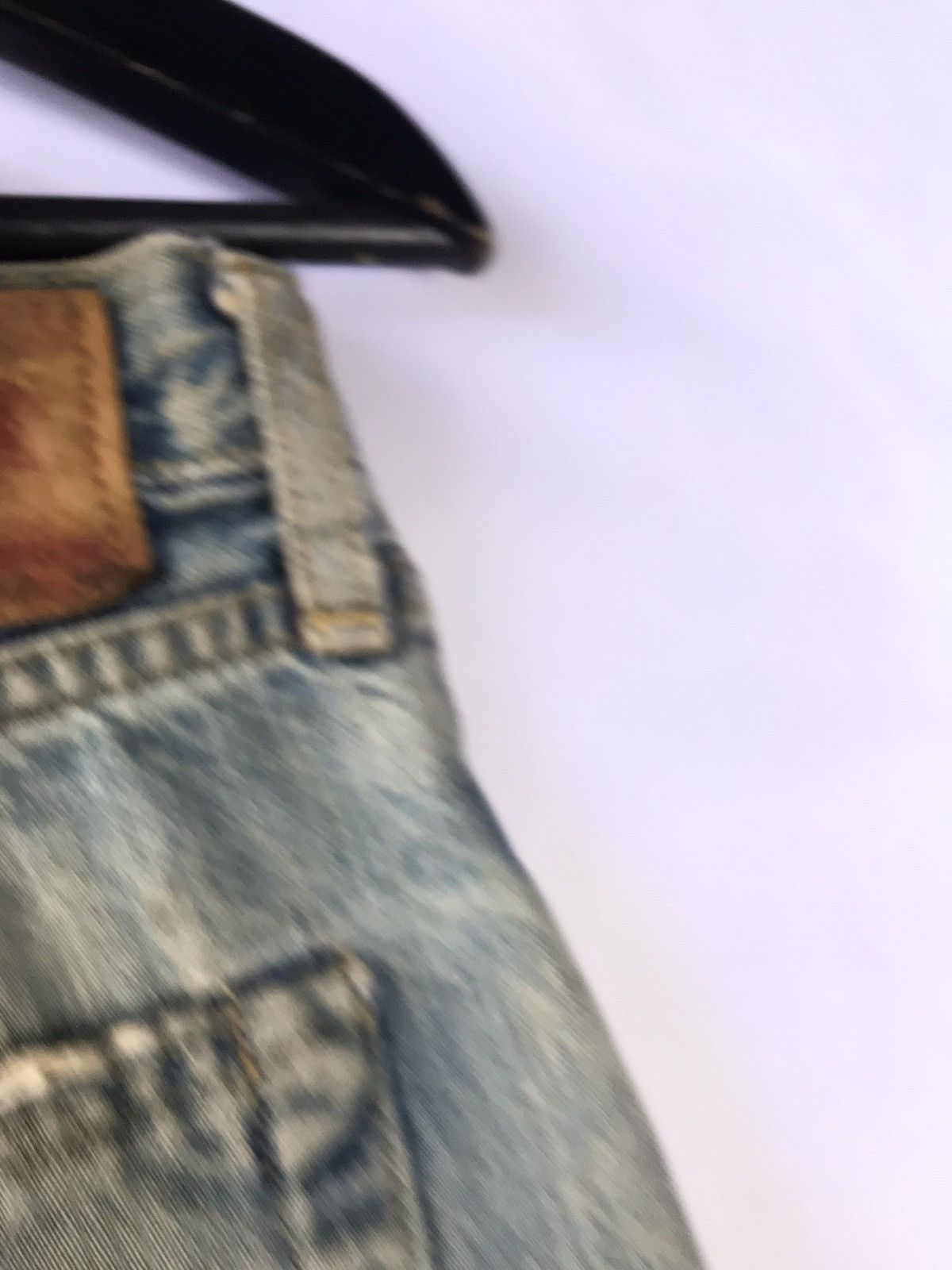 Levi's Vintage levis jeans distressed selvage Levi’s 702 3383 Size US 31 - 7 Thumbnail