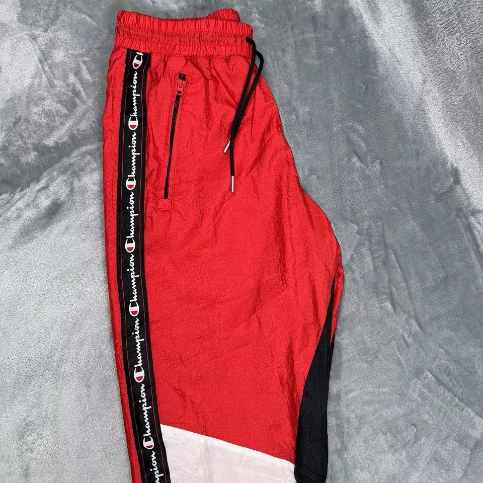 Champion Champion 100% Nylon Windsuit Pants Red Size US 30 / EU 46 - 7 Thumbnail