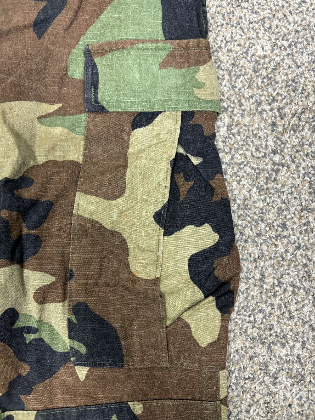 Vintage Vintage camo military cargo pants Size US 32 / EU 48 - 4 Thumbnail