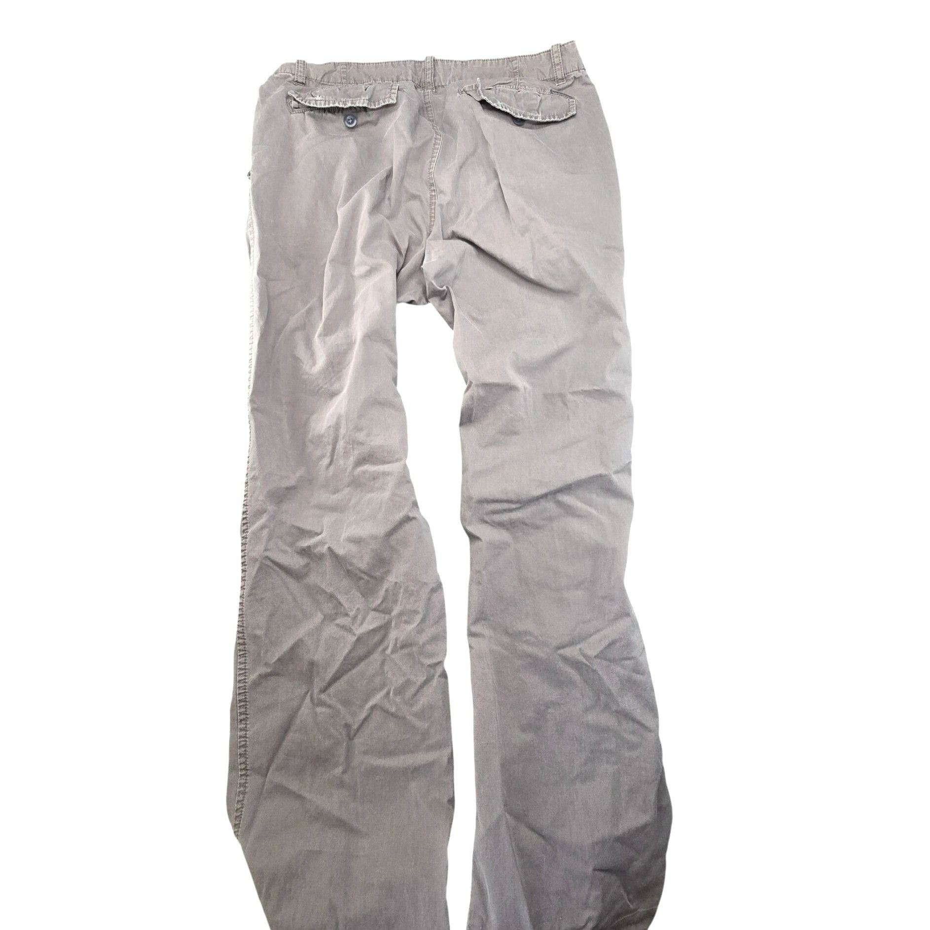 Other Calvin Klein Dylan Mens Casual Pants 32x34 Gray 100% Cotton Size US 32 / EU 48 - 11 Thumbnail