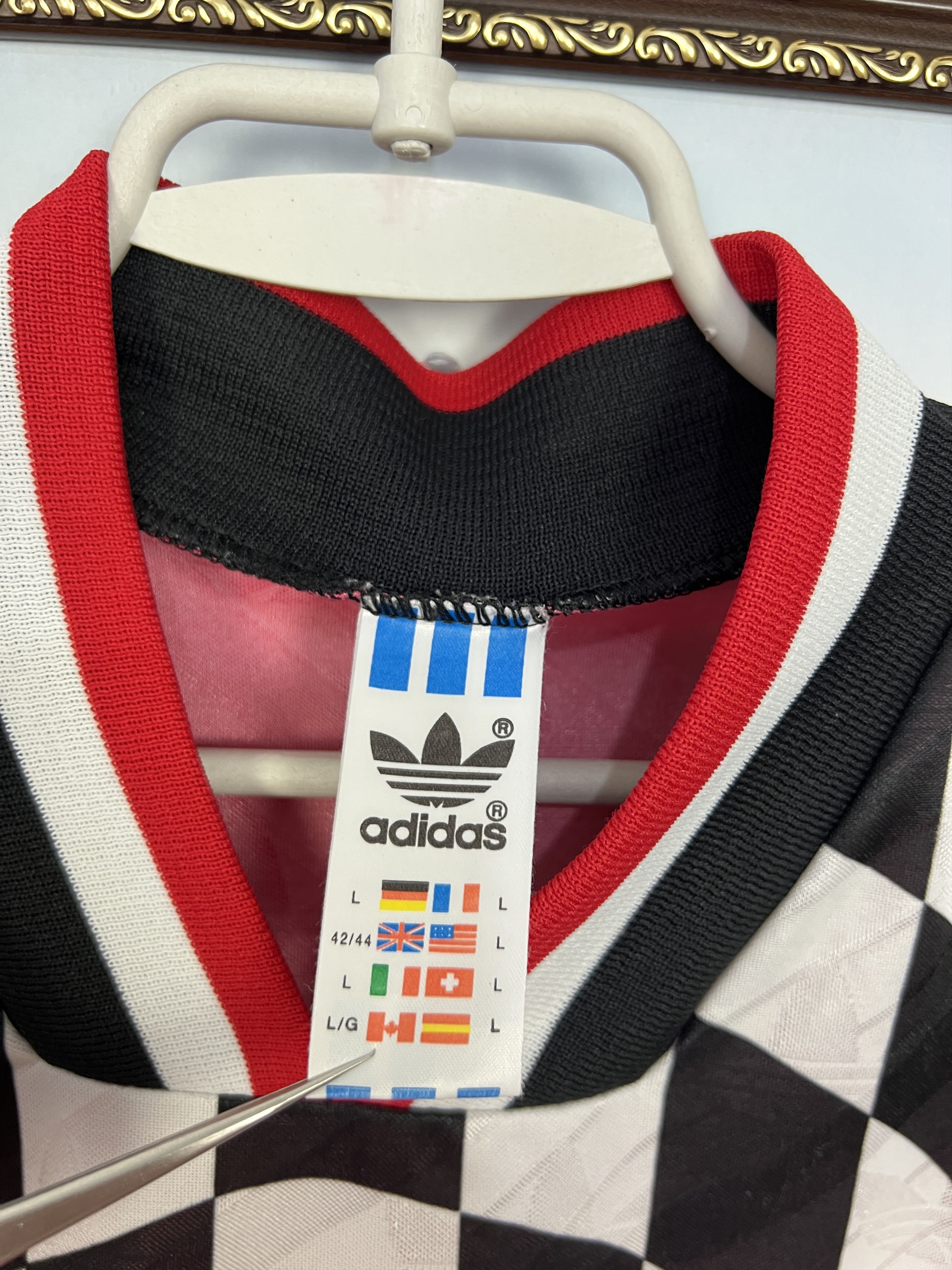 Adidas Georgia Home football shirt 1994 Soccer Adidas Long Sleeve Size US L / EU 52-54 / 3 - 6 Thumbnail