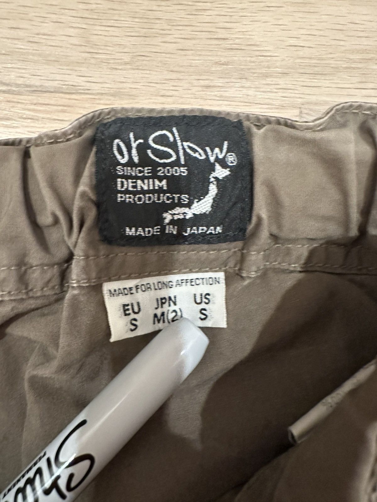Orslow Orslow New Yorker Cotton Olive Size 2 Size US 30 / EU 46 - 5 Thumbnail
