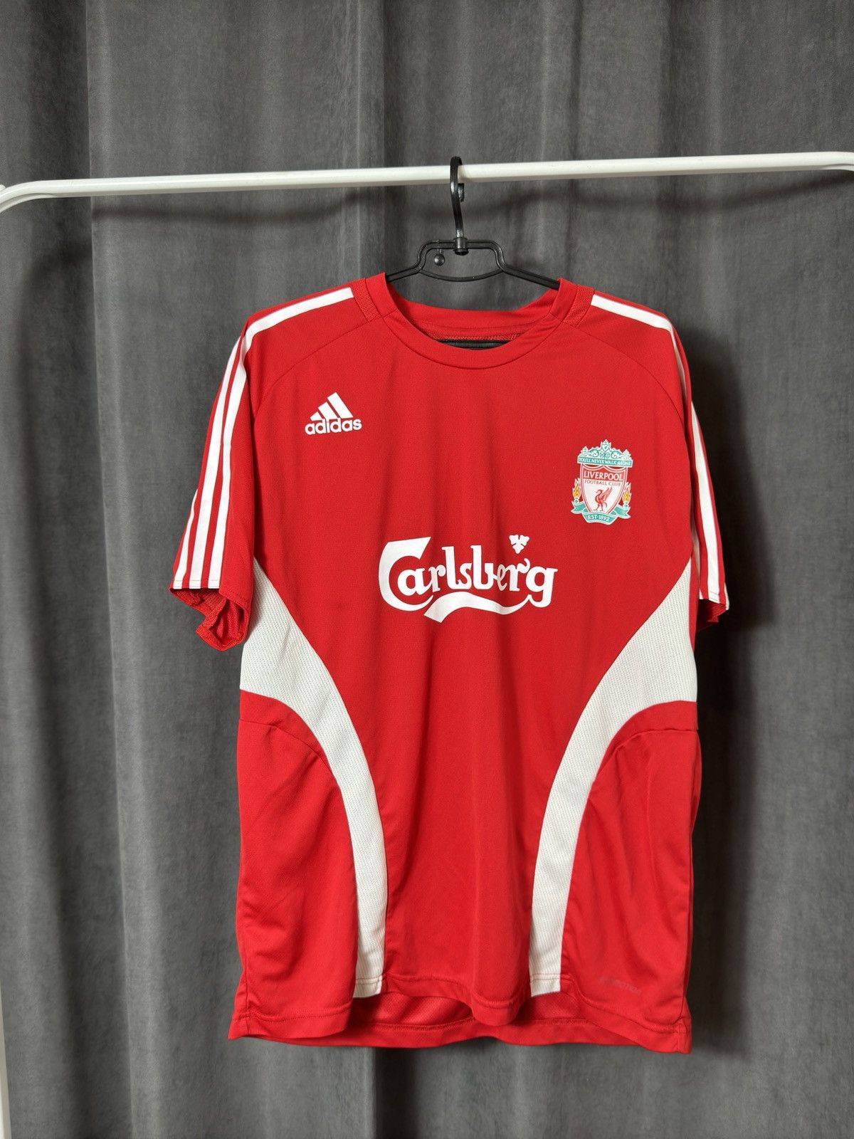 Adidas × Vintage Vintage Adidas Liverpool 2008 2009 Training Shirt Jersey Size US M / EU 48-50 / 2 - 1 Thumbnail
