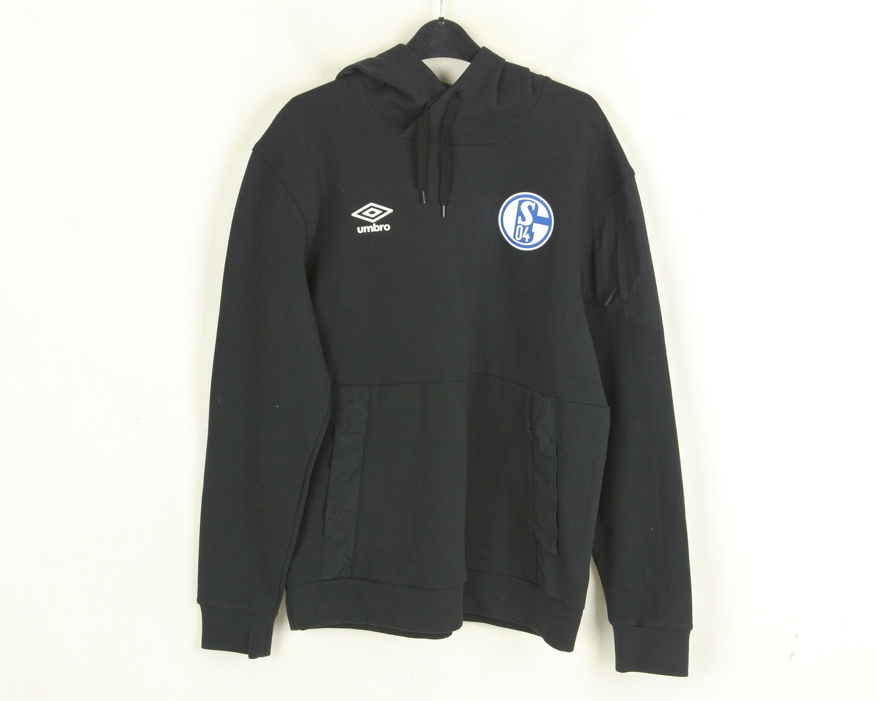 Umbro Schalke 04 Mens L Soccer Hoodie Jumper Pullover Sweatshirt Size US L / EU 52-54 / 3 - 1 Thumbnail