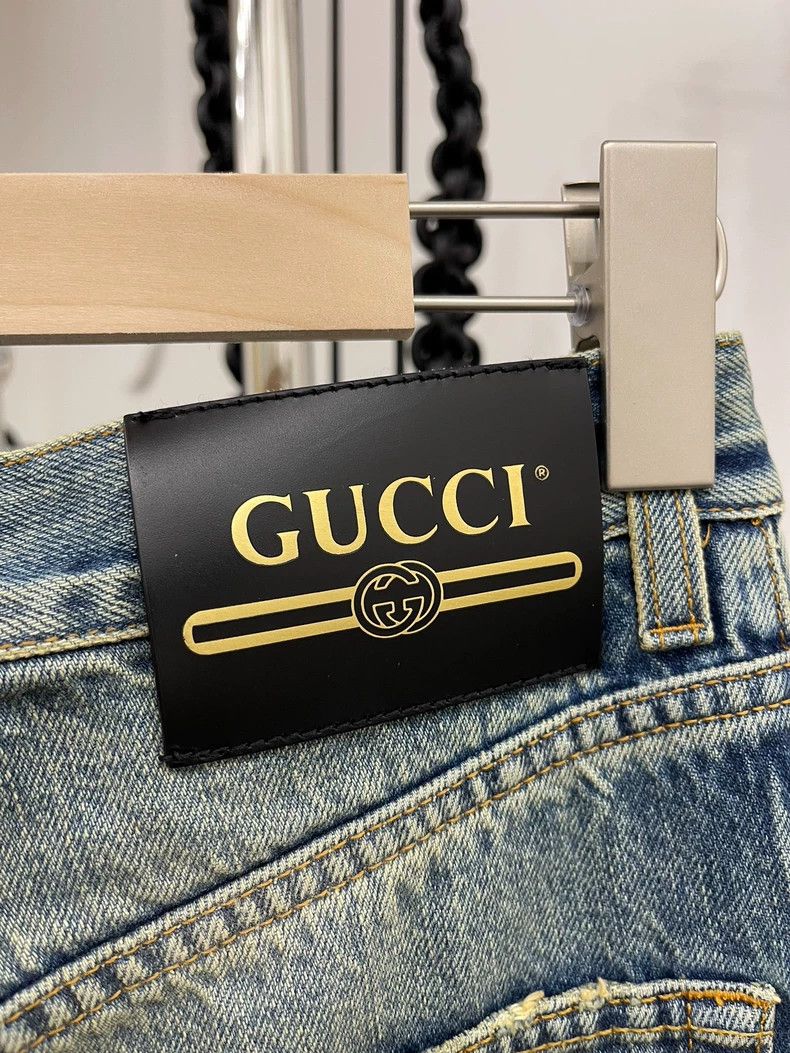 Gucci Gucci size 23 Straight Break Jeans 2503-Nextarrow Size US 30 / EU 46 - 4 Thumbnail