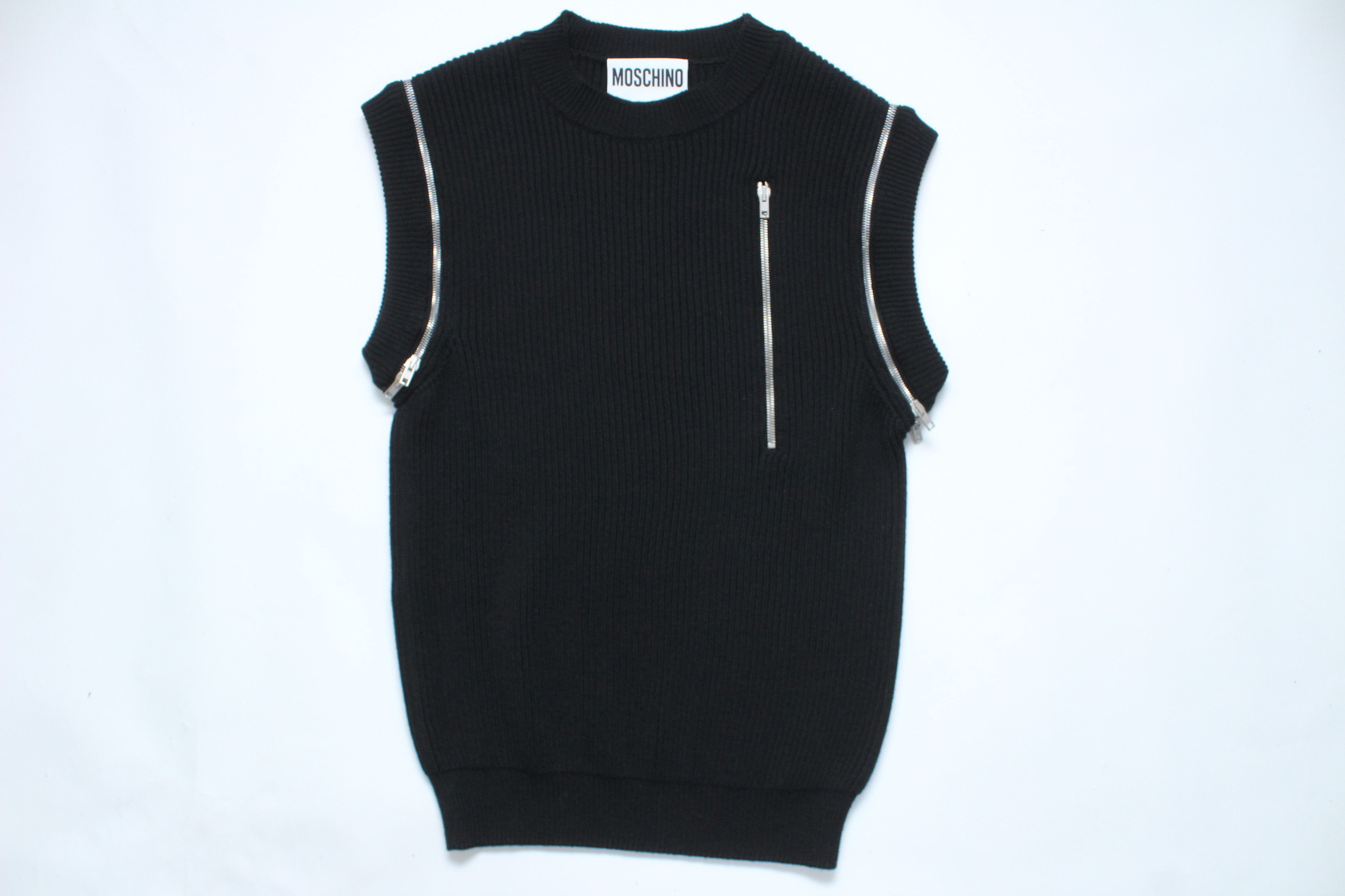 Moschino Moschino Couture Vest Wool Size 46 Authentic Hype Rare Size US S / EU 44-46 / 1 - 11 Thumbnail