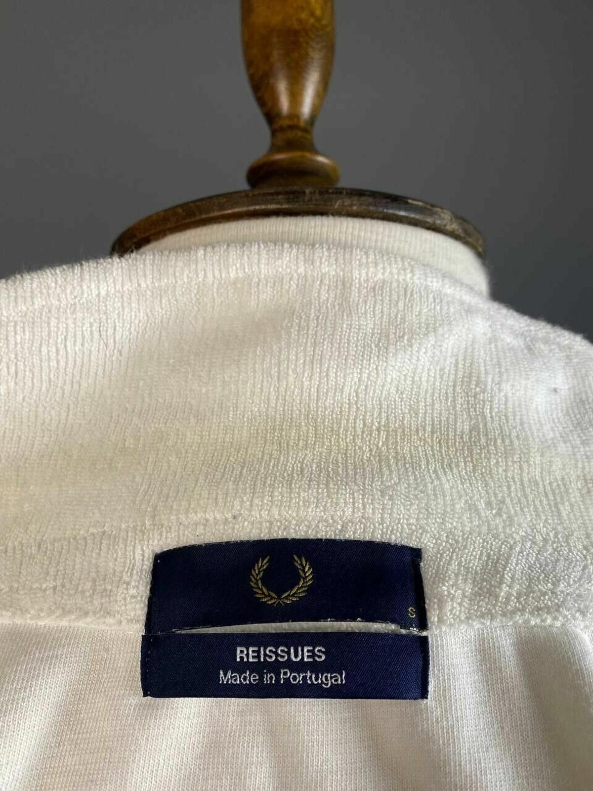 Fred Perry Men Fred Perry Reissues White Full Zip Sweater Size S Size US S / EU 44-46 / 1 - 11 Thumbnail