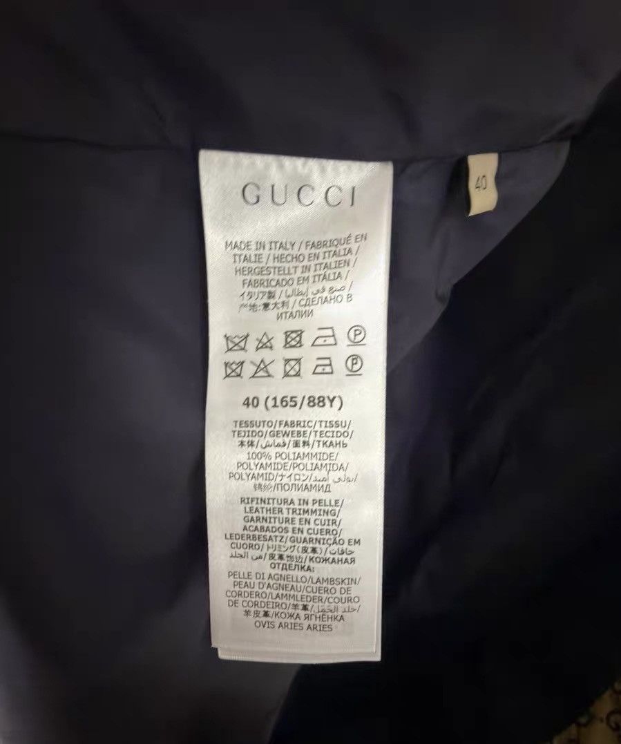 Gucci Gucci 40 multicolor GG monogram windbreaker Coat Size S / US 4 / IT 40 - 8 Thumbnail