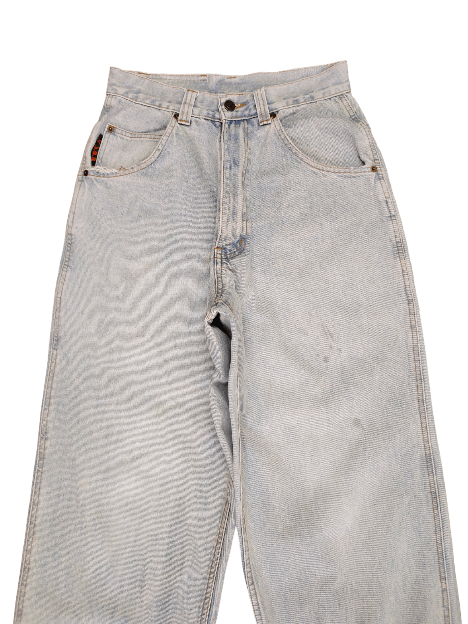 Japanese Brand Vintage Y2k Ksbb Big Pocket Baggy Denim Jnco Ecko Style Size US 29 - 10 Thumbnail