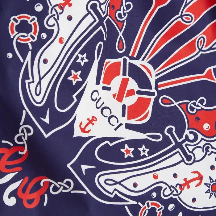 Gucci o1loc1c0226 787502 Gucci Bandana Print Cotton Shorts Size US 28 / EU 44 - 3 Thumbnail