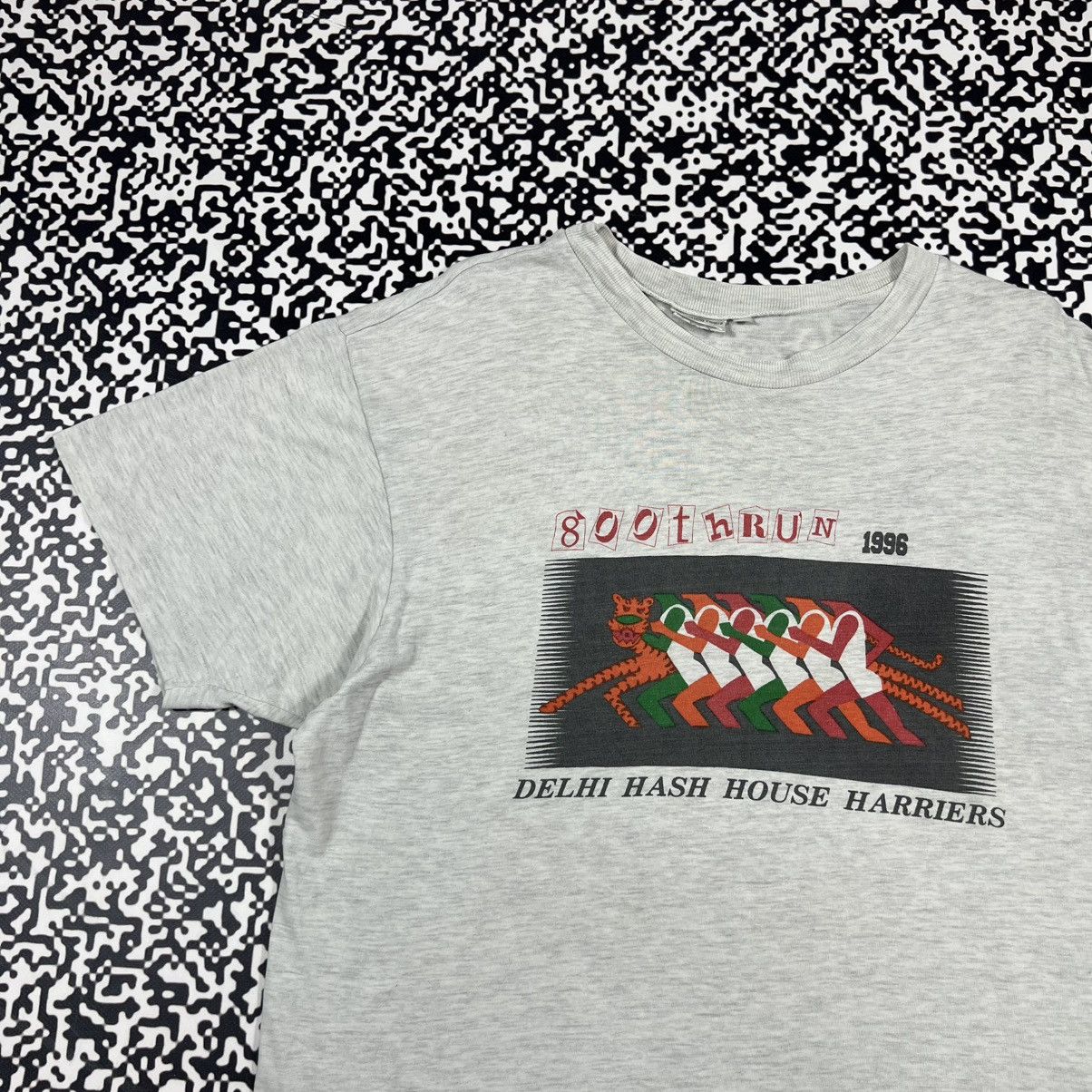 Vintage Vintage 1996 Hash House Harries Run Retro 90s Rare T-shirt Size US XL / EU 56 / 4 - 5 Thumbnail