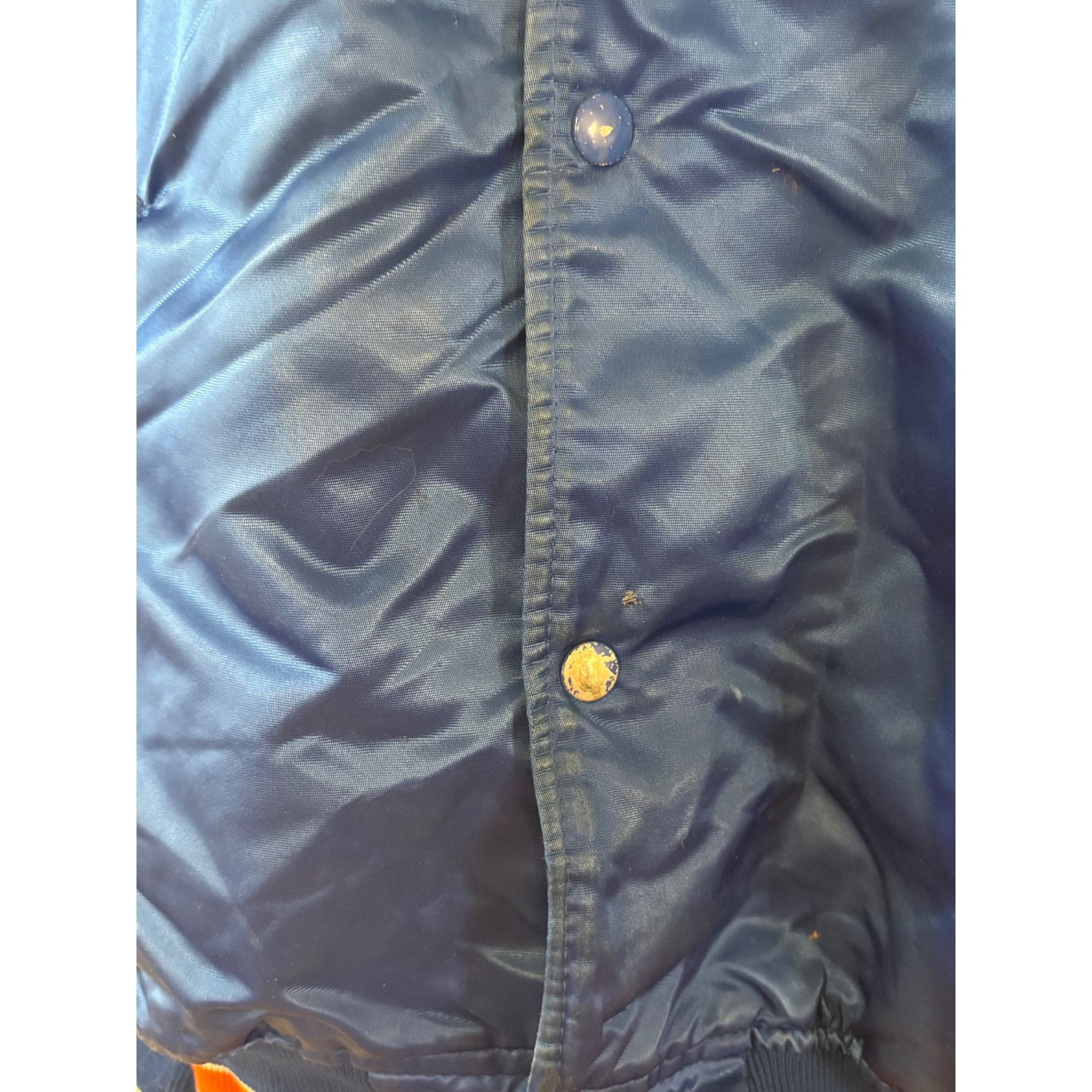 Starter Vintage 1980's Starter New York Mets MLB Satin Bomber Jacket Size US XL / EU 56 / 4 - 6 Thumbnail