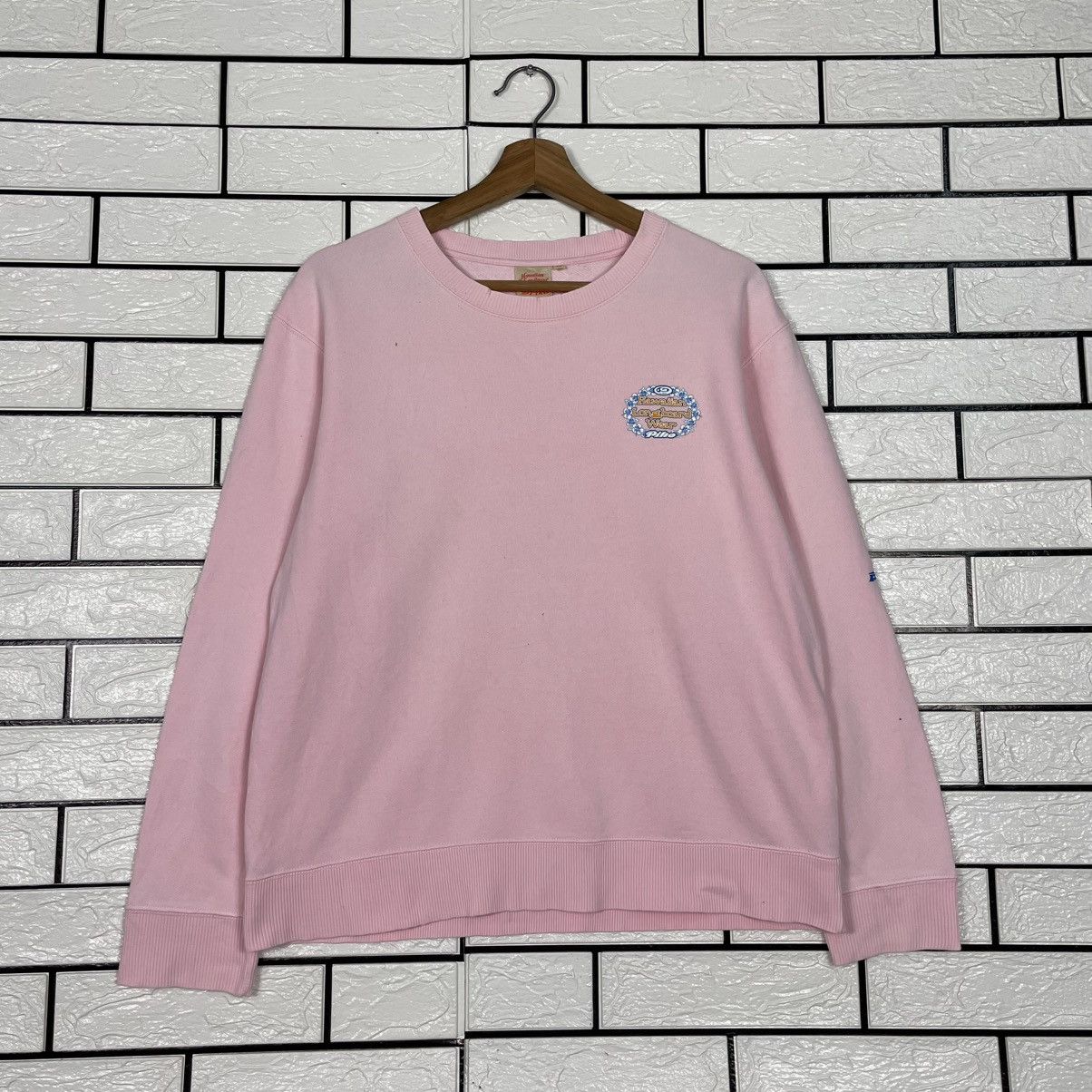 Japanese Brand Piko Hawaian Longboard Wear Pink Sweatshirt Size M / US 6-8 / IT 42-44 - 1 Thumbnail