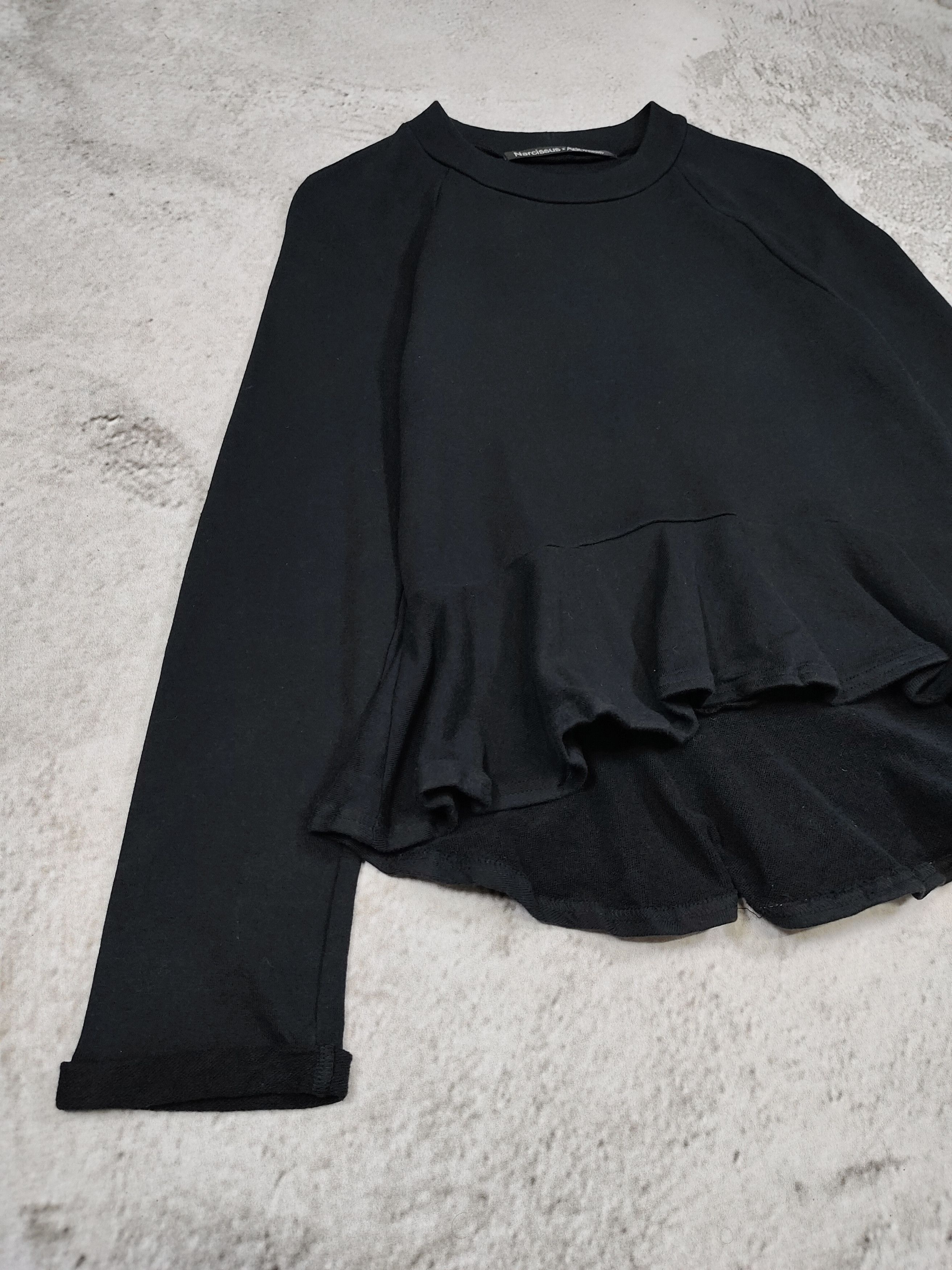 Japanese Brand Narcissus x Adonisis🇯🇵 Minimalis Peplum Silhouette Flared Size M / US 6-8 / IT 42-44 - 8 Thumbnail
