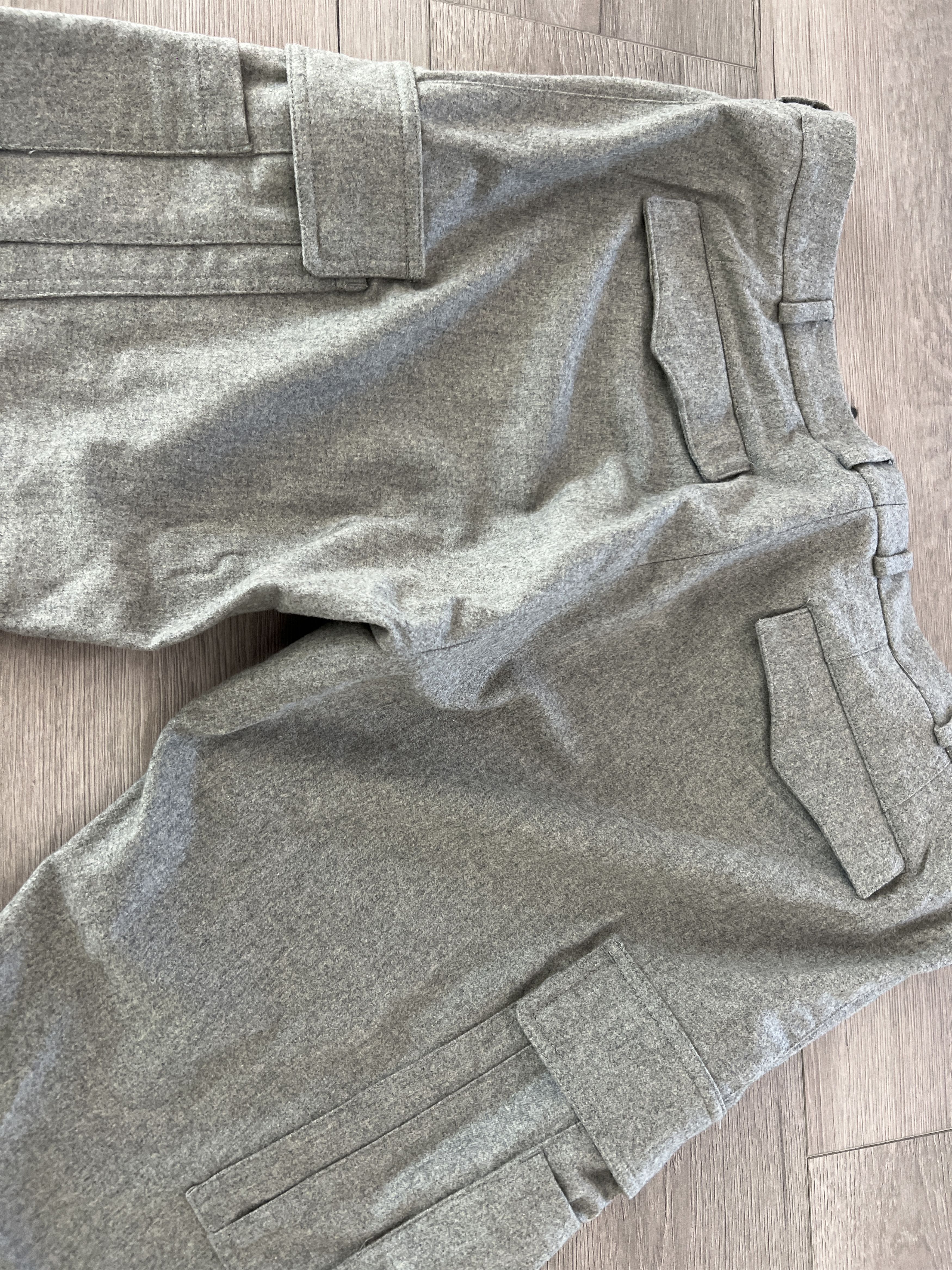 Ralph Lauren Purple Label Ralph Lauren Purple Label Grey Wool Slim Fit Pants Size US 38 / EU 54 - 9 Thumbnail