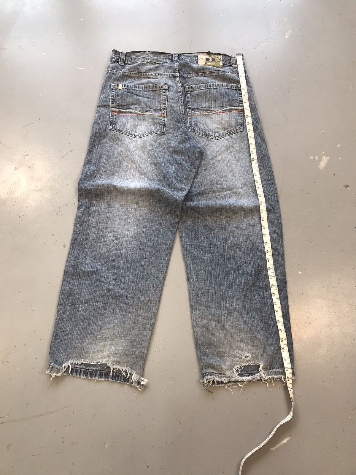 Southpole × Vintage Vintage Southpole brown tab straight fit denim Size US 36 / EU 52 - 9 Thumbnail