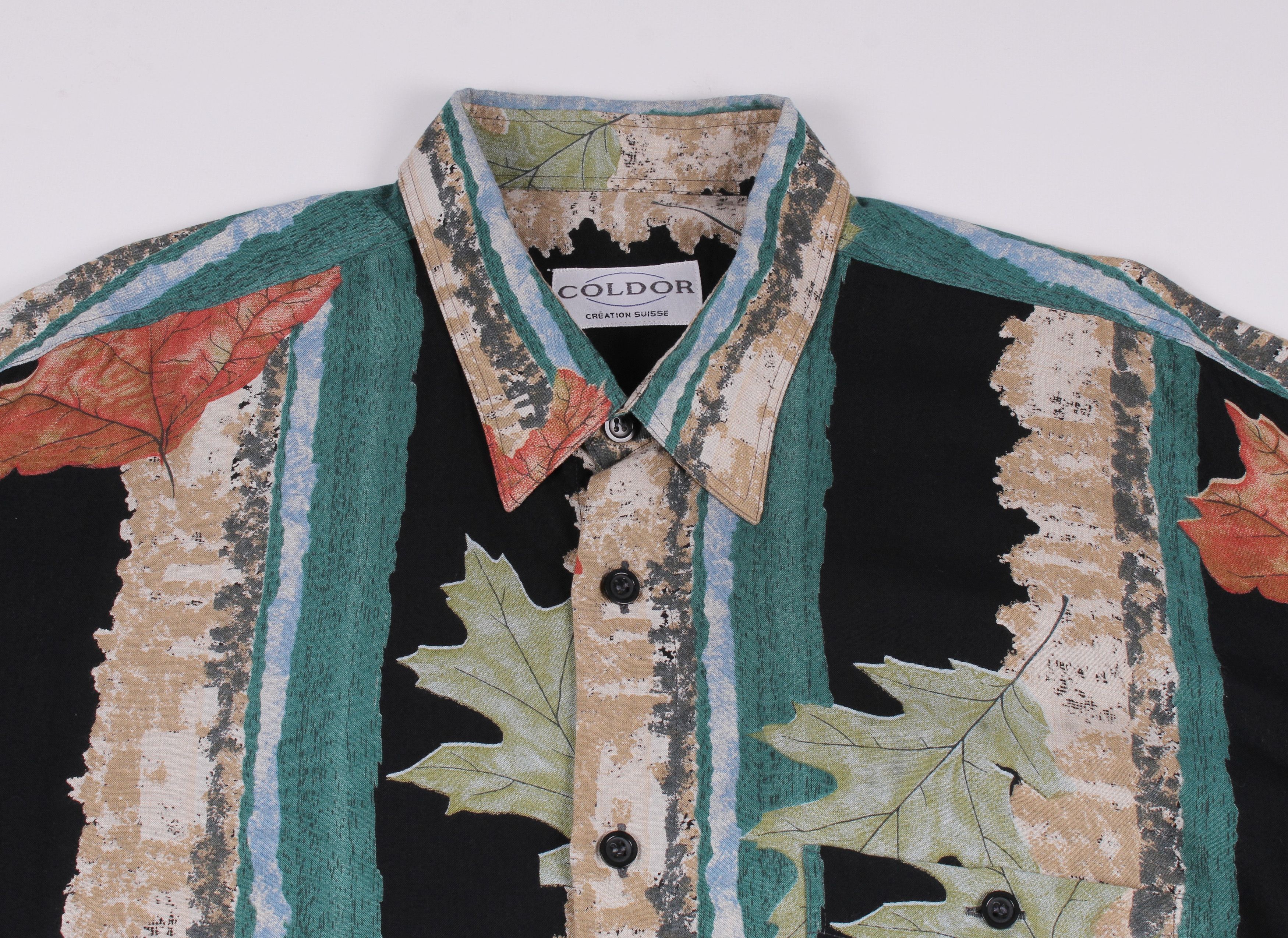 Arts & Science × Vintage Vintage 90's Printed Short Sleeve Shirt Size US XL / EU 56 / 4 - 2 Thumbnail