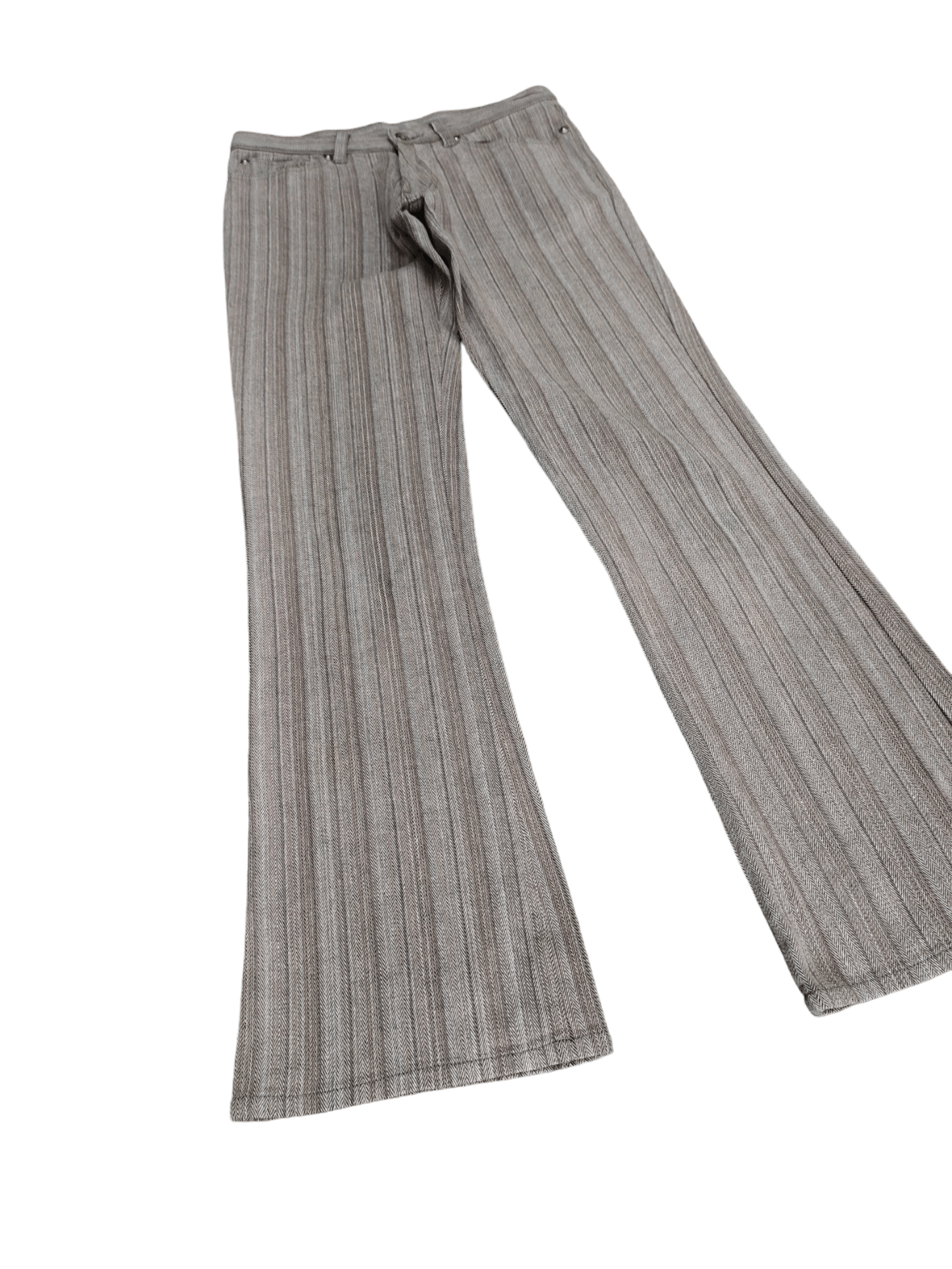 semanticdesign Flare Pants Semantic Design Hbt Boot Cut Y2k Goa Style Size US 27 - 3 Thumbnail
