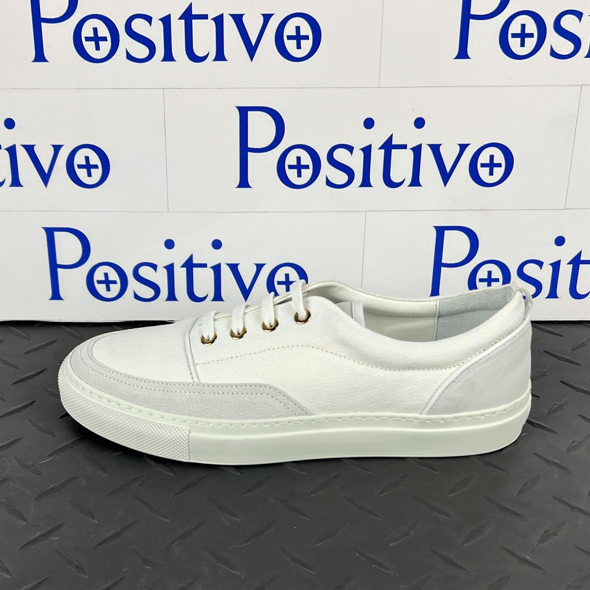 Buscemi Buscemi Cali White Leather Low top Sneakers US 7 SAMP Size US 7 / IT 37 - 1 Thumbnail