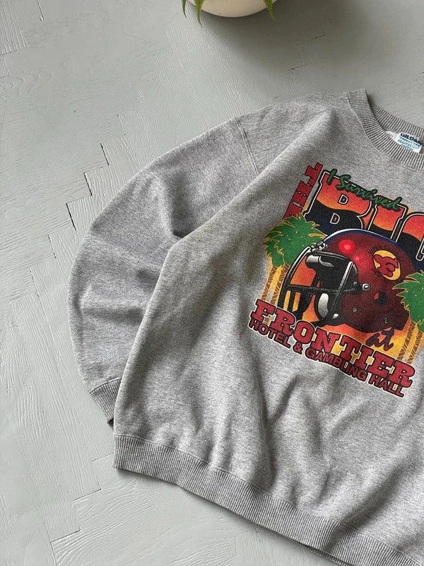 Other Vintage American Football Baggy Crewneck Sweatshirt Size US L / EU 52-54 / 3 - 3 Thumbnail