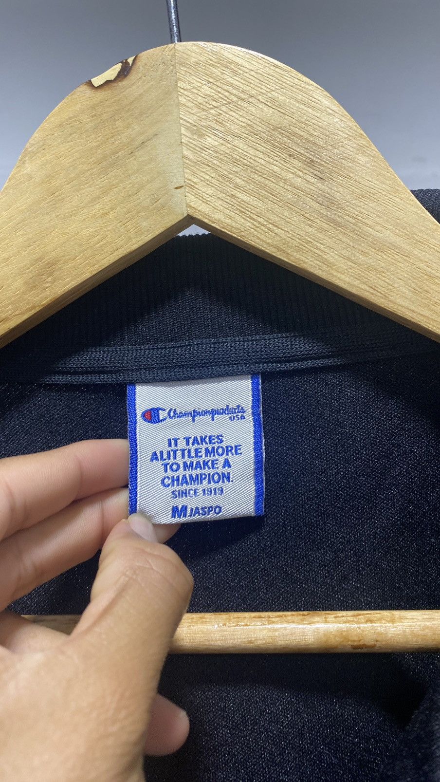 Champion × Vintage Champion Side Tape Track Top 80s Japan Size US M / EU 48-50 / 2 - 5 Thumbnail