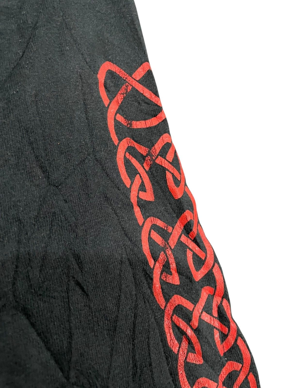 Vintage VTG '90 Courtney Davis Sacred Hearts Celtic Cross Shirts Size US L / EU 52-54 / 3 - 13 Thumbnail