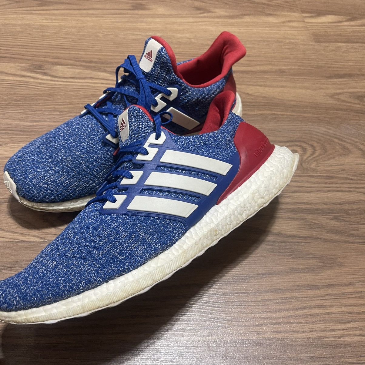 Adidas Adidas UltraBoost 4.0 'USA' Red white blue Size US 12 / EU 45 - 4 Thumbnail