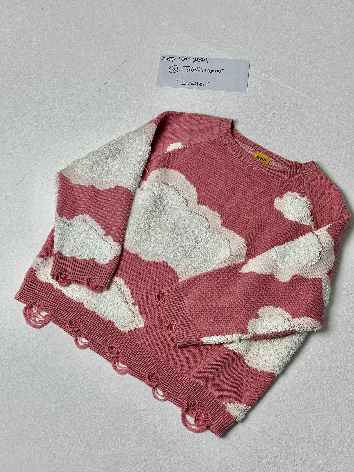 Japanese Brand Neoity Cloud Knitt Sweater Size US M / EU 48-50 / 2 - 1 Thumbnail