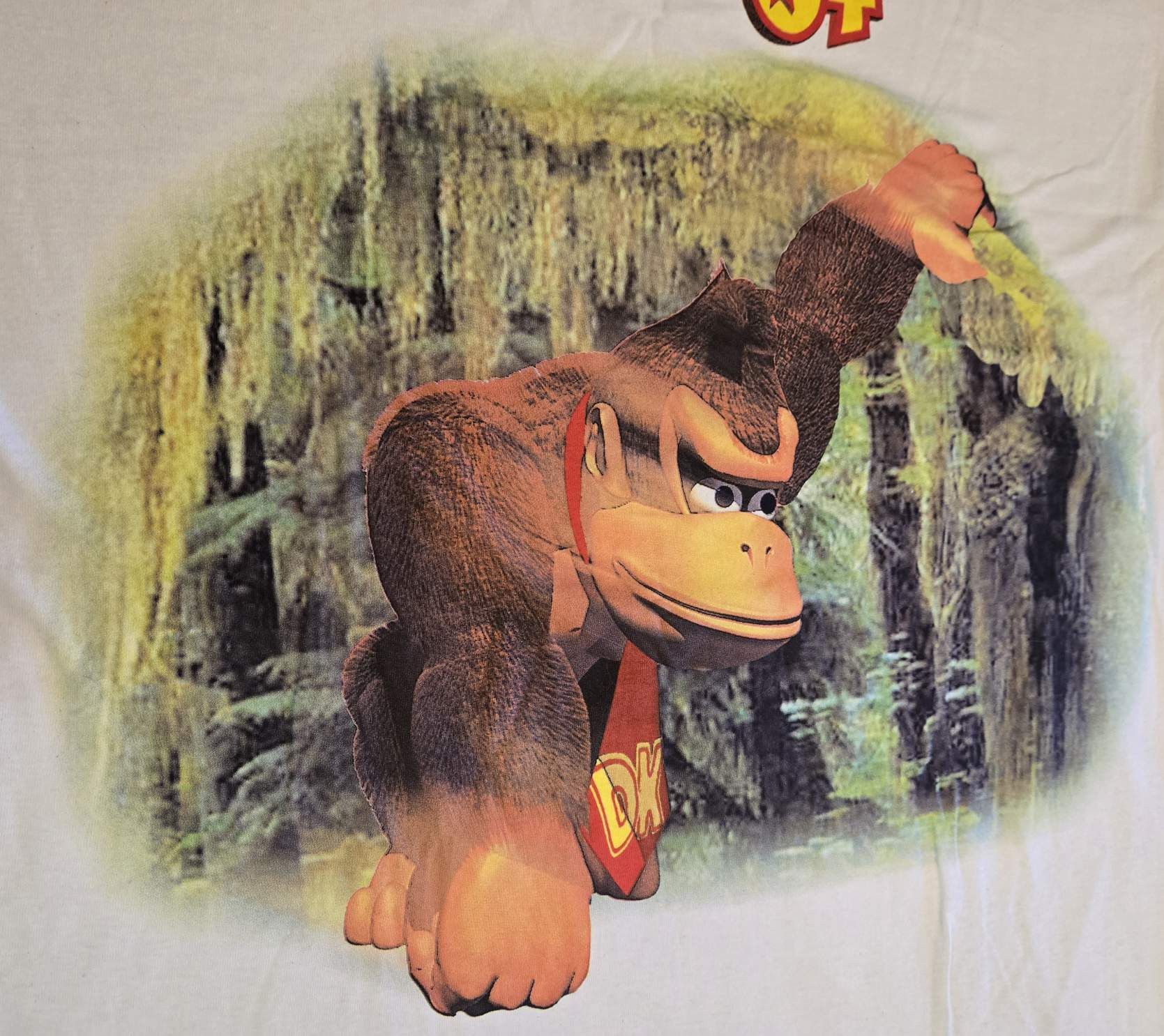 Vintage 90s deadstock Donkey Kong 64 promo tee Size US XL / EU 56 / 4 - 2 Thumbnail