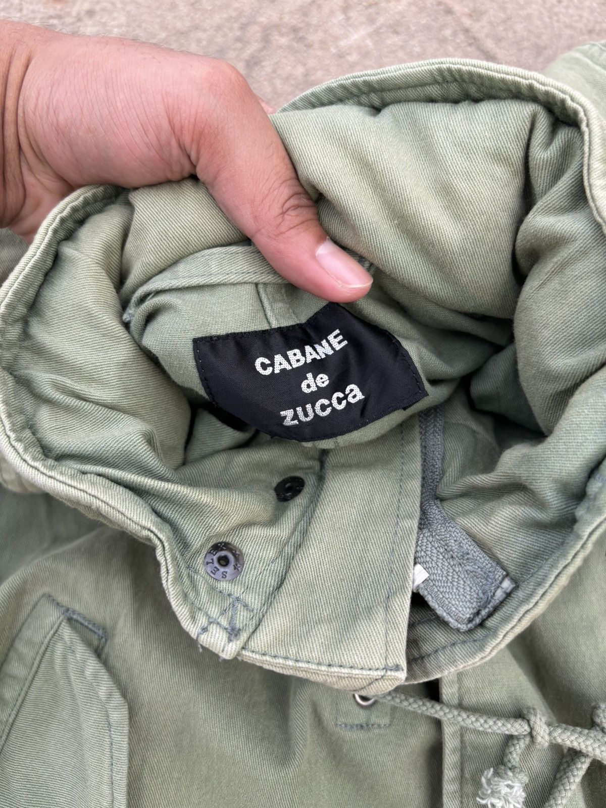CABANE de ZUCCa FADED ZUCCA BY ISSEY MIYAKE ZIP JACKET COAT Size US S / EU 44-46 / 1 - 15 Thumbnail