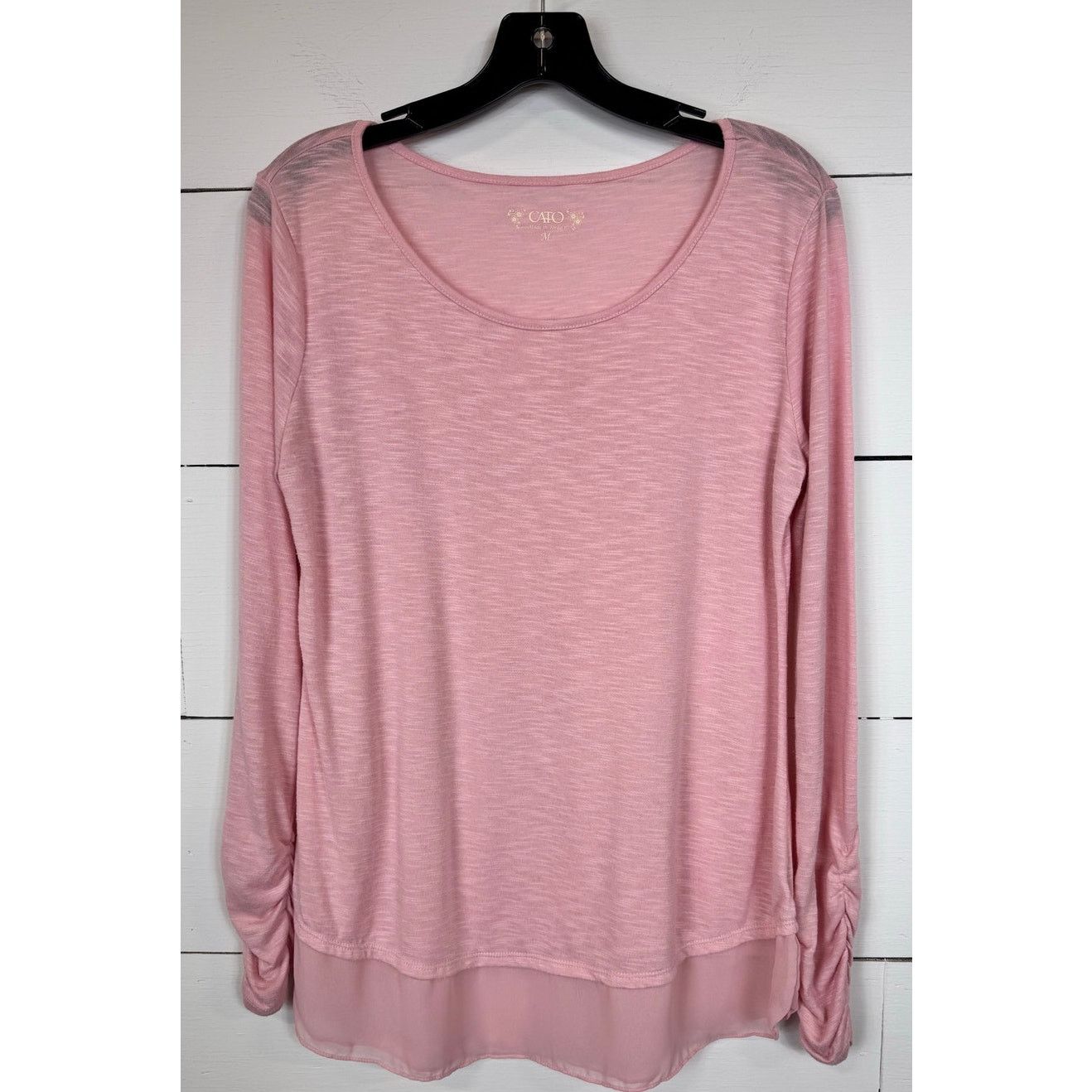Other Cato Long Sleeve Blouse Women's Size Medium Size M / US 6-8 / IT 42-44 - 1 Thumbnail