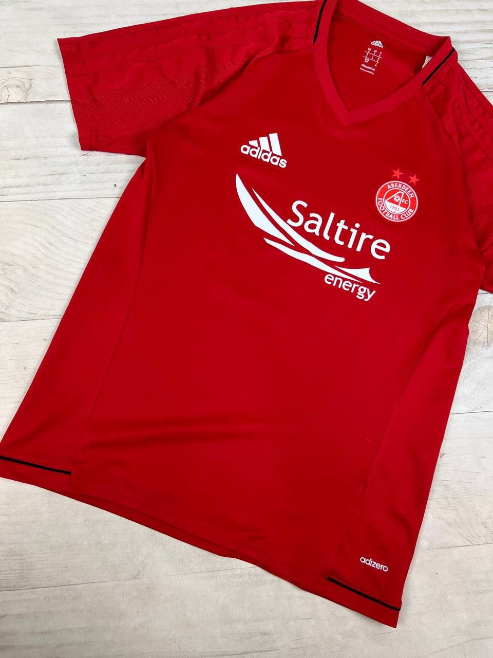 Adidas Adidas Aberdeen 2017 2018 Training Shirt Soccer Jersey Size US S / EU 44-46 / 1 - 3 Thumbnail