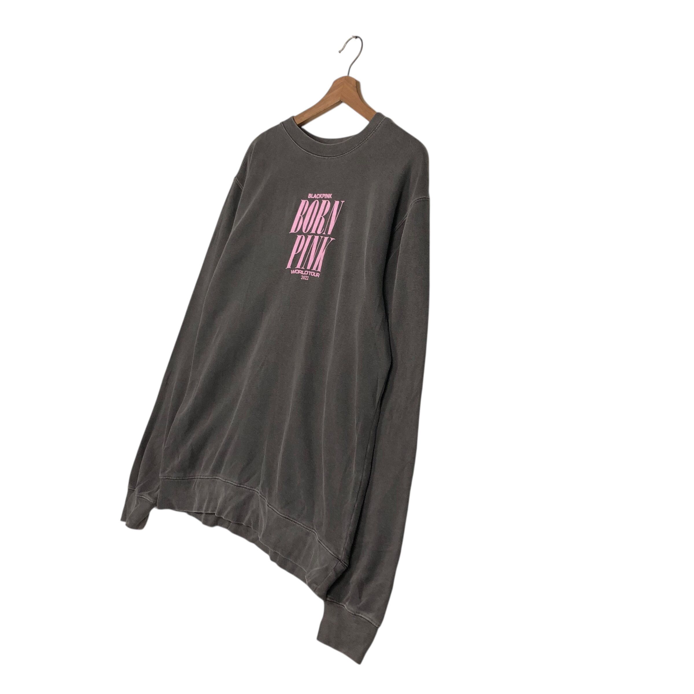 Japanese Brand 📌Sweatshirt Blackpink Tour Big Logo Size US M / EU 48-50 / 2 - 3 Thumbnail