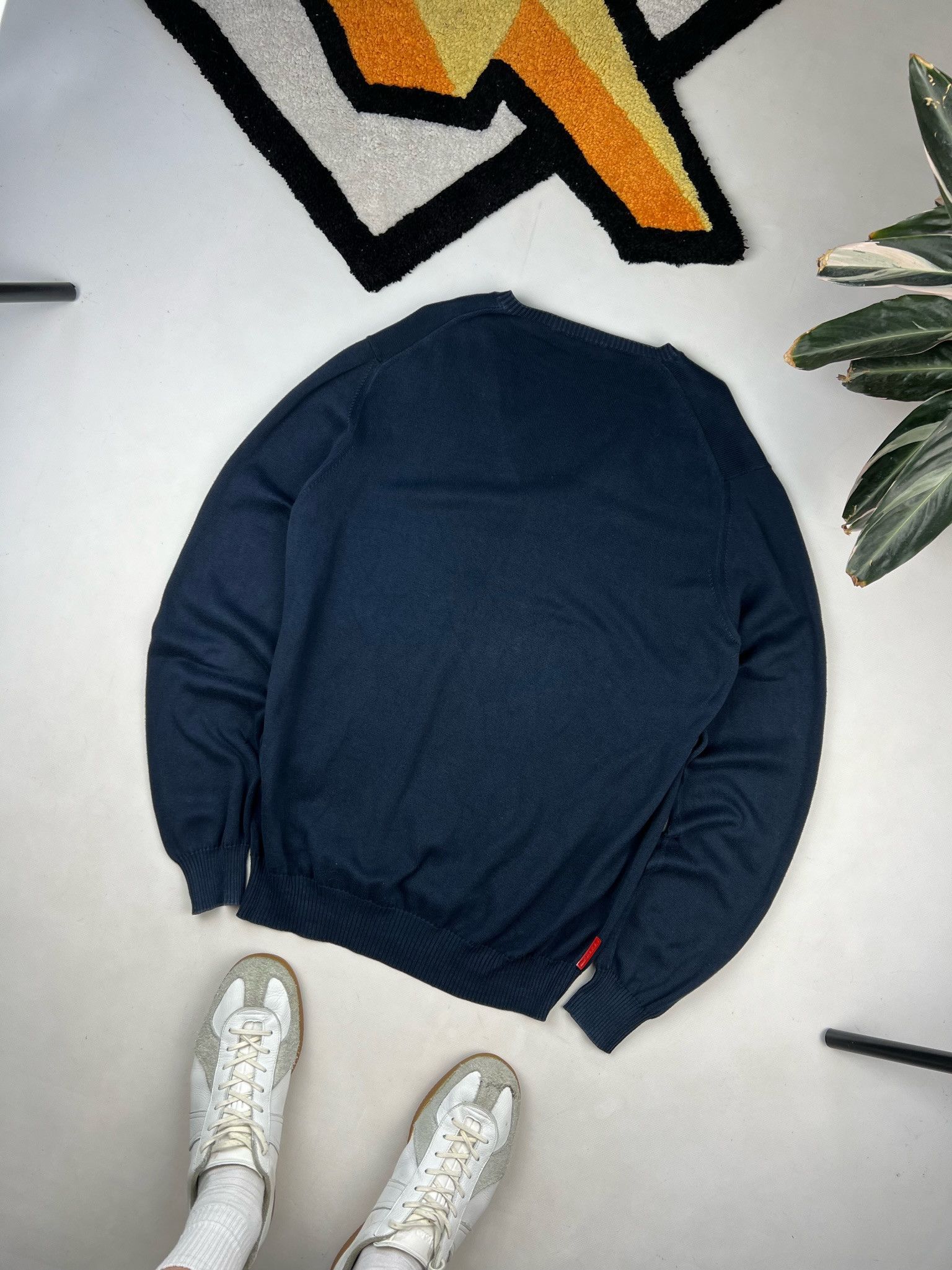 Prada Prada Milano crew wool Sweater / Jumper v neck Size US L / EU 52-54 / 3 - 14 Thumbnail