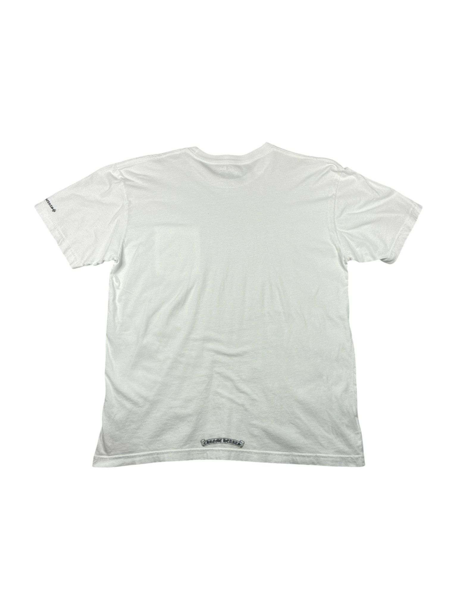 Chrome Hearts Chrome Hearts Neck Letters Logo T-Shirt Size US XL / EU 56 / 4 - 5 Thumbnail