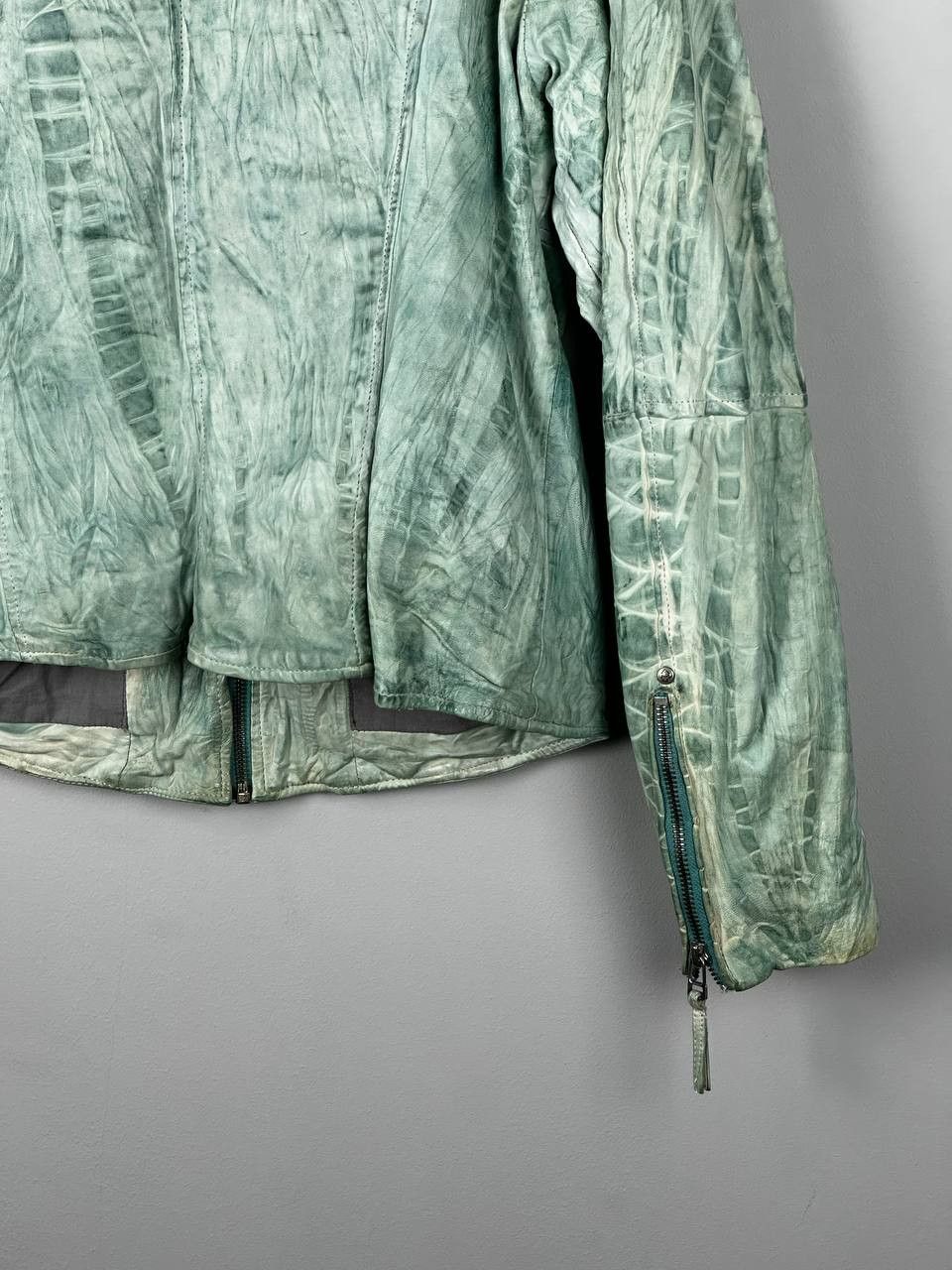 Japanese Brand Vintage Avant Garde Leather Jacket Indie Sleaze Size US S / EU 44-46 / 1 - 13 Thumbnail
