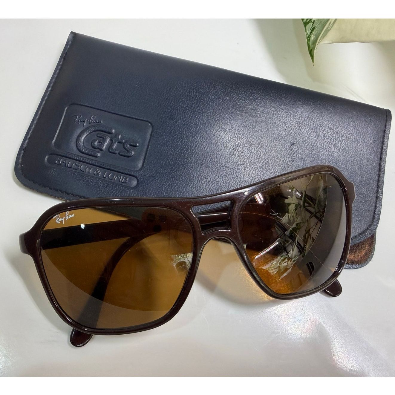 RayBan Vintage Ray-Ban CATS Bausch & Lomb Frame France Nylon Size ONE SIZE - 1 Thumbnail