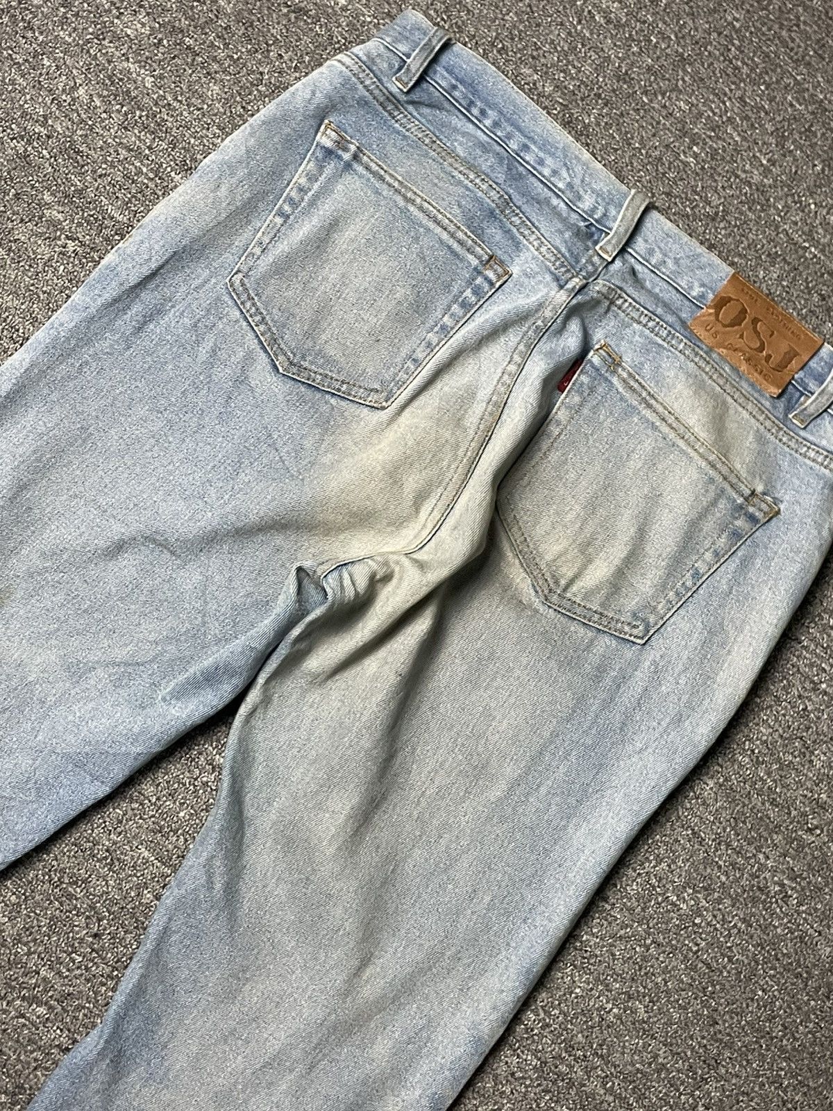 Japanese Brand × Vintage OSJ US CLASSIC Brand Baggy Denim Jeans (91) Size US 32 / EU 48 - 9 Thumbnail