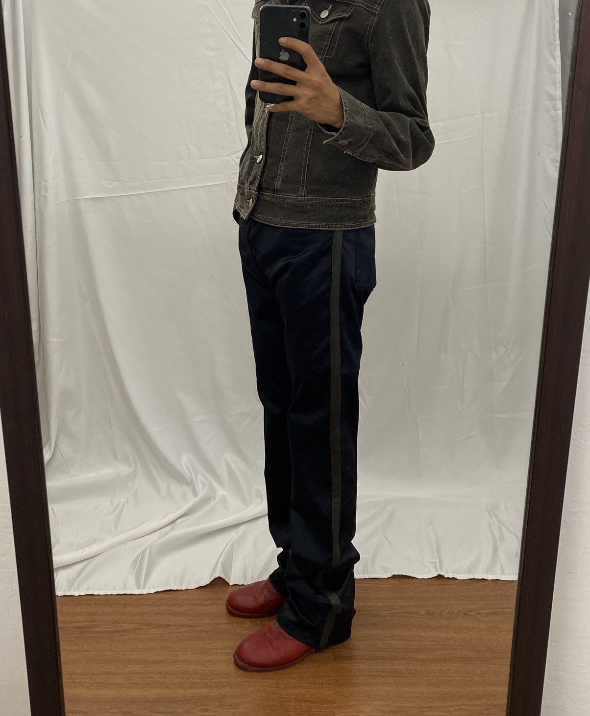 Bajra × If Six Was Nine × Japanese Brand Bajra wax leather taped pants Size US 30 / EU 46 - 3 Thumbnail