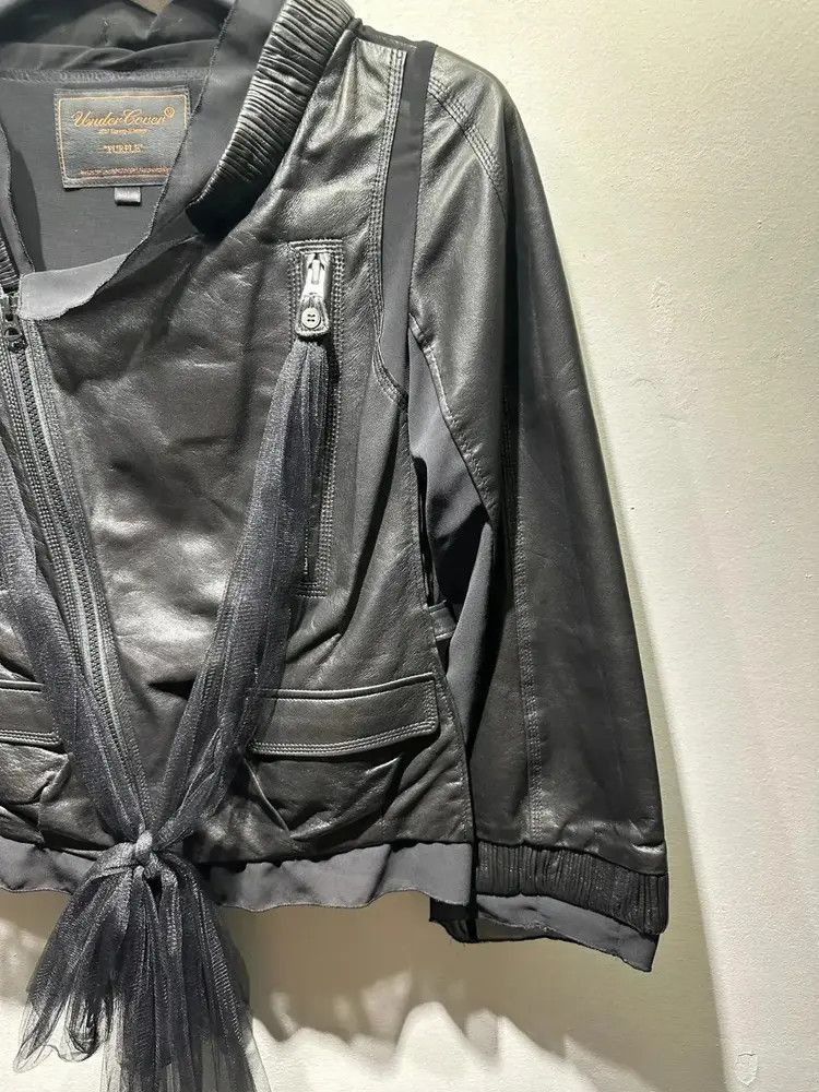 Undercover Sz 1 Undercover 07SS purple lambskin leather jacket Size US S / EU 44-46 / 1 - 4 Thumbnail