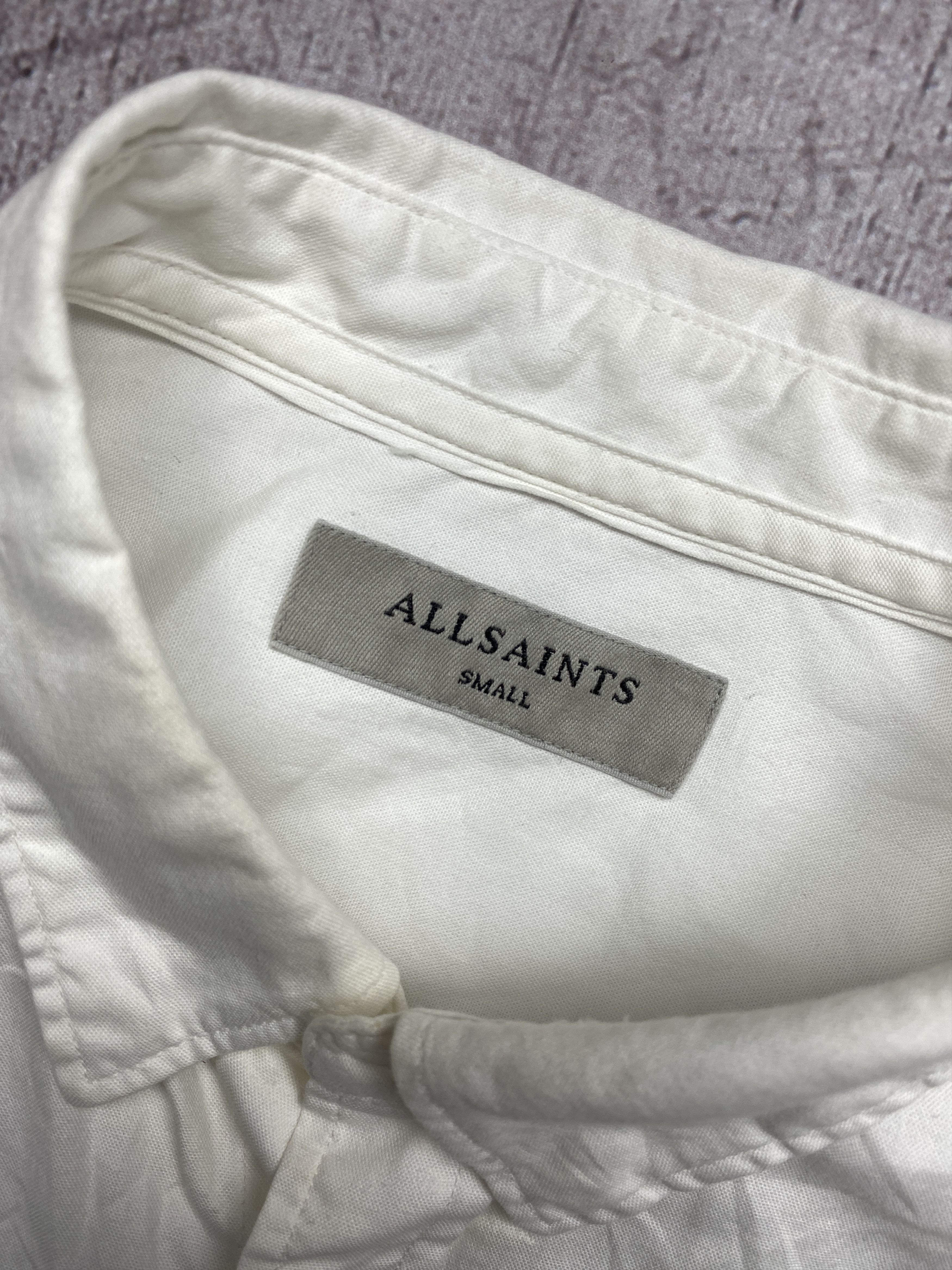 Allsaints Allsaints Vintage Mens Redondo Long Sleeve Shirt Size US S / EU 44-46 / 1 - 5 Thumbnail
