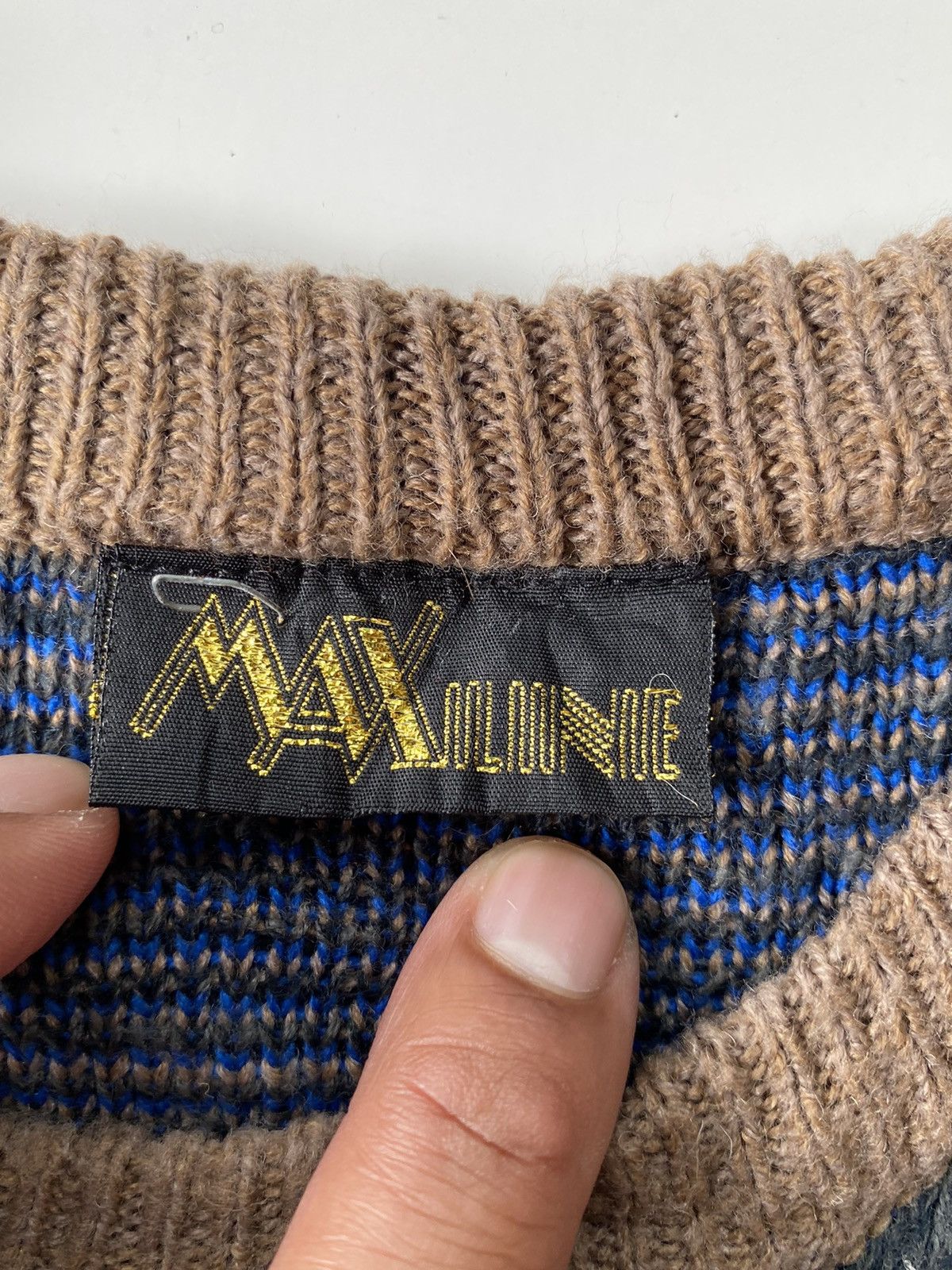 Japanese Brand × Vintage Vtg Wool Knitwear Size US L / EU 52-54 / 3 - 7 Thumbnail